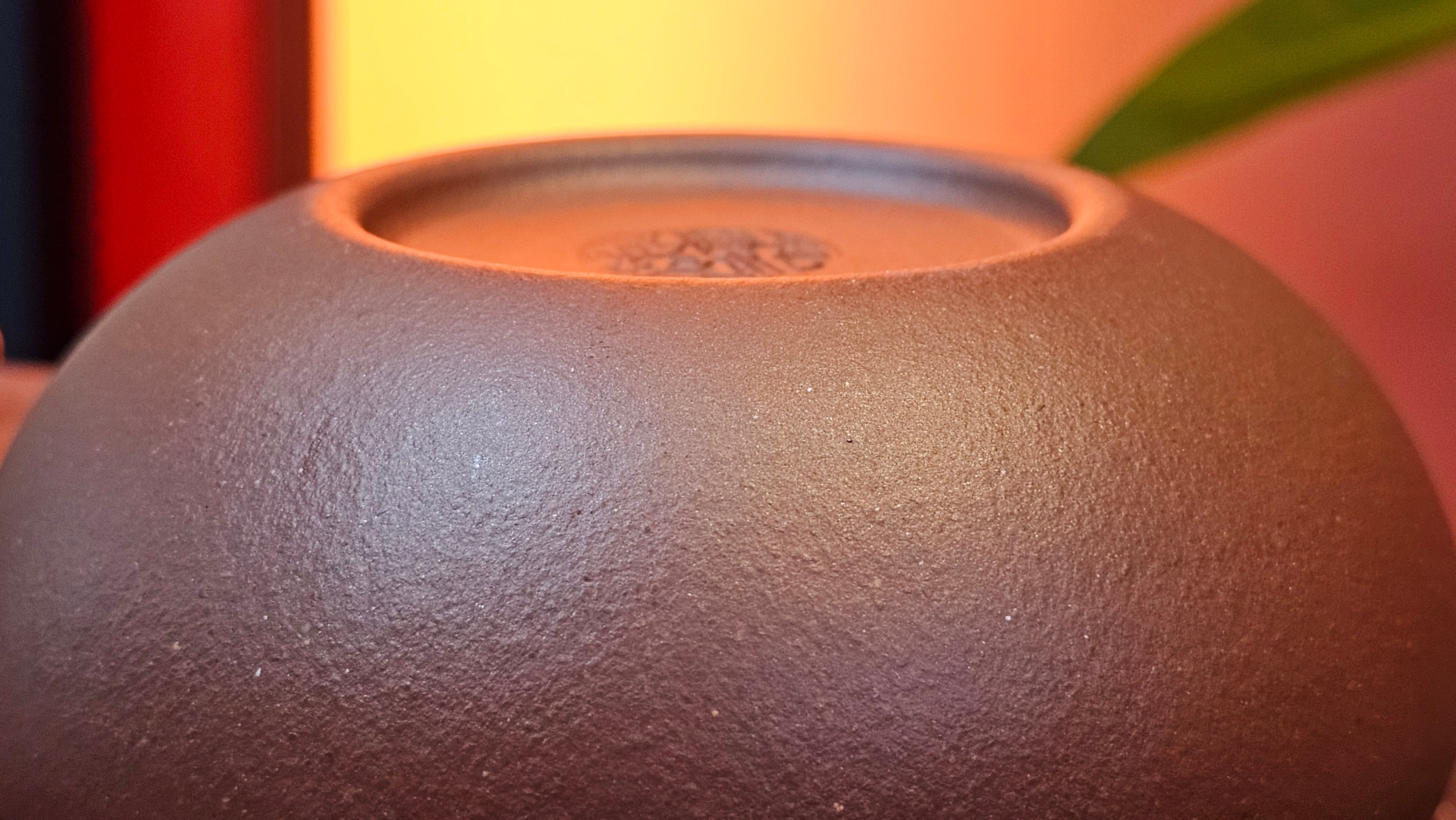 Fang Gu 仿古, 213.5ml, Di Cao Qing Zi Ni 底槽青紫泥, by our Collaborative Craftsman Chen Fa Chu 陈法初 ~!Congratulations to Mr E.A.! 2303hrs 10th Sept 2025, Colorado Springs, CO!