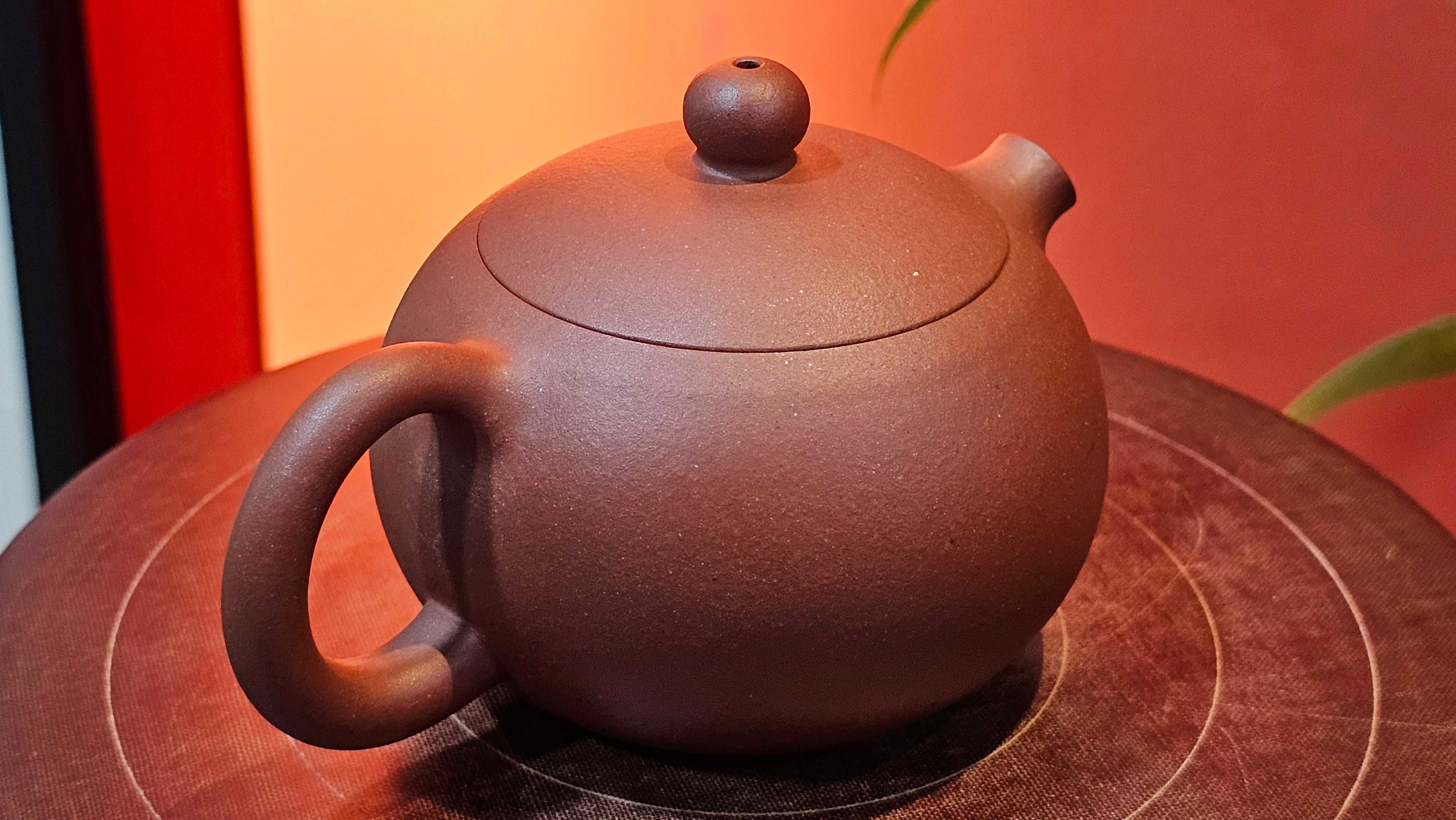 Xi Shi 西施, 145.3ml, Di Cao Qing Zi Ni 底槽青紫泥, by Craftsman Gu Xiao Ming 顾小明 ~ Congratulations to!R.M., 1001hrs 24th Sept 2025! Coburg! Australia🇦🇺.