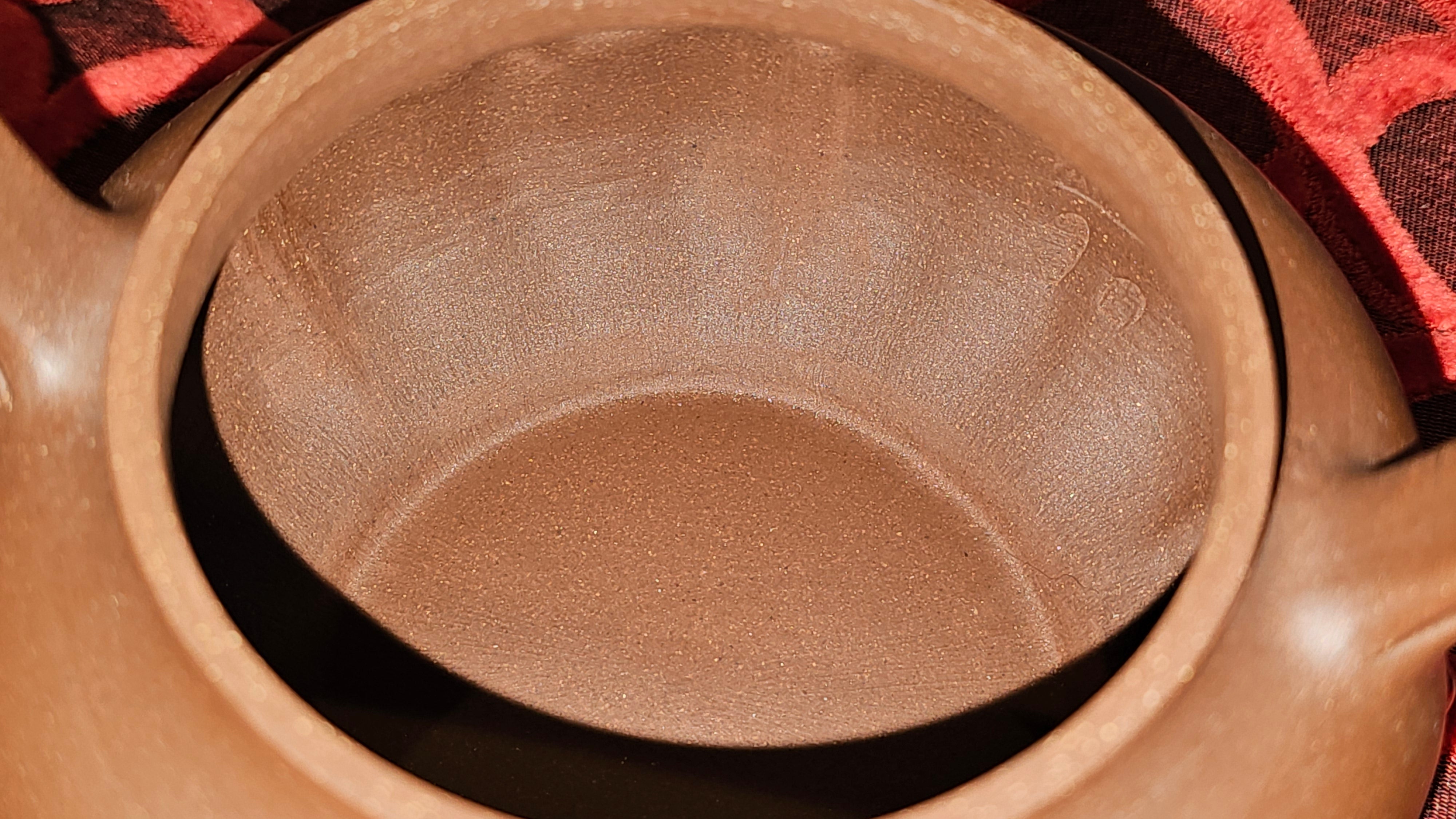 《禅意提梁》"Chan Yi Ti Liang~ Meditative Enlightenment:Top Handle", 493.3ml, ~ Crafted by L3A Master Consummate Artist Li Yan Ru 李艳如。