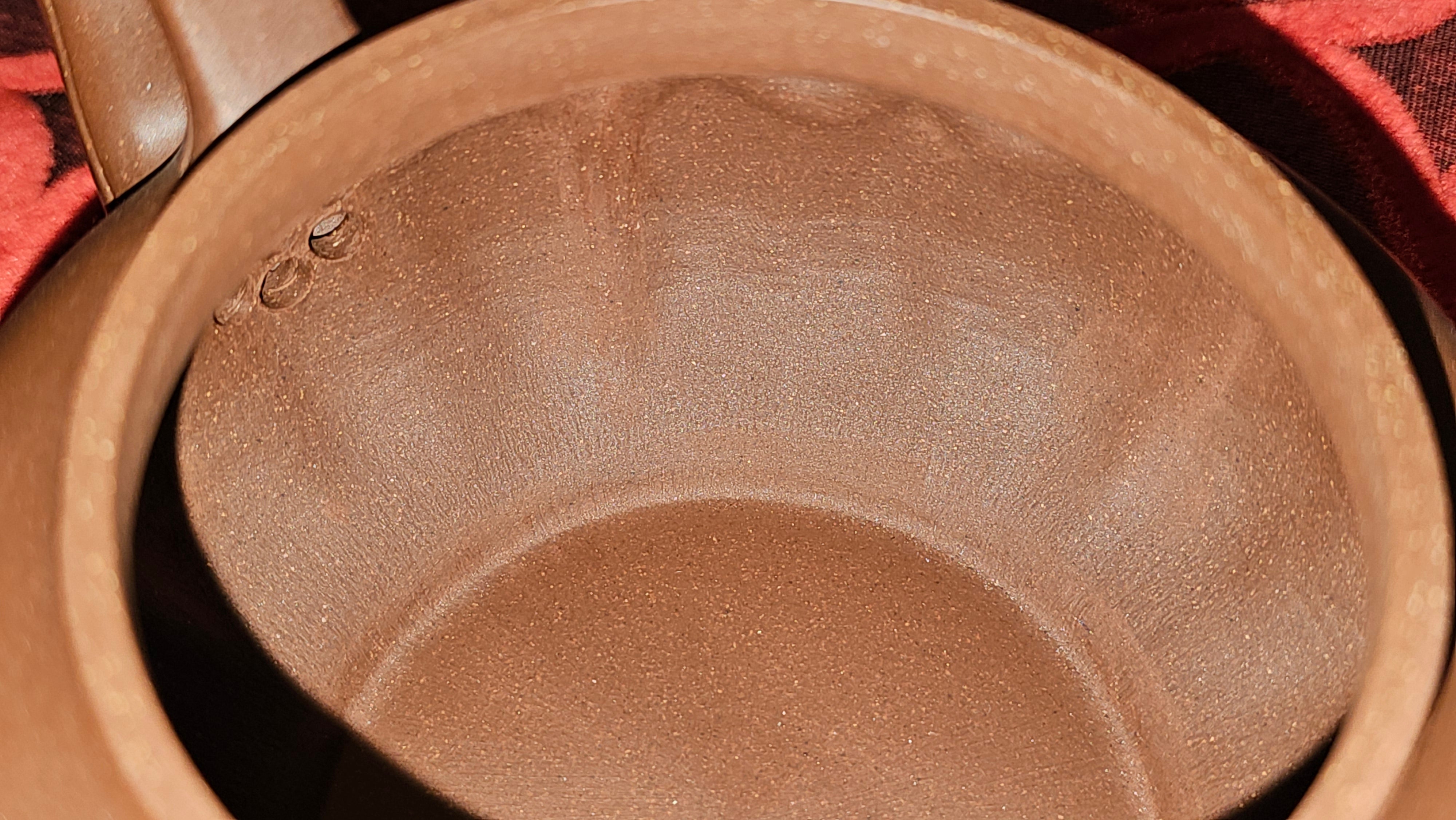 《禅意提梁》"Chan Yi Ti Liang~ Meditative Enlightenment:Top Handle", 493.3ml, ~ Crafted by L3A Master Consummate Artist Li Yan Ru 李艳如。