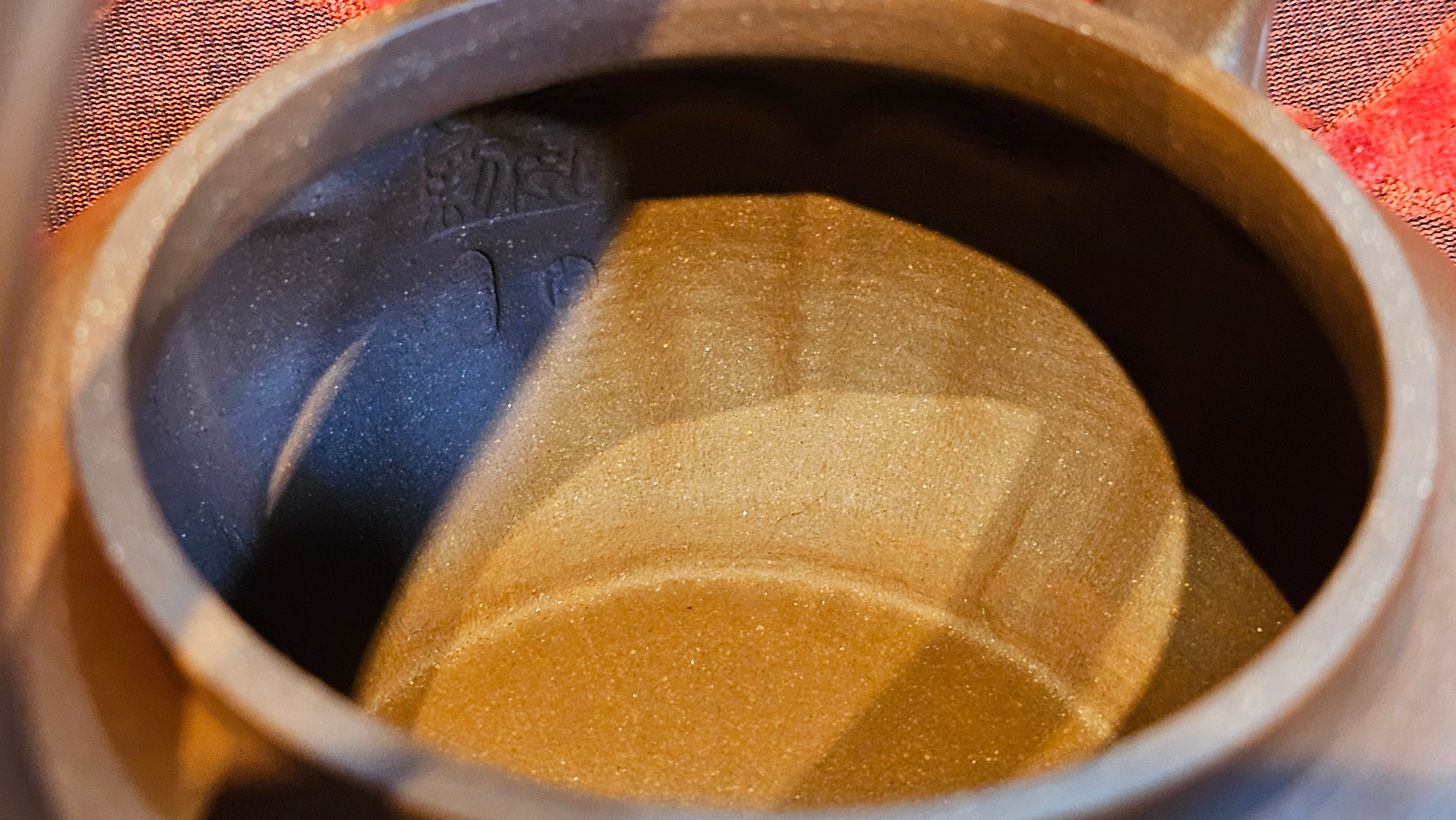 《禅意提梁》"Chan Yi Ti Liang~ Meditative Enlightenment:Top Handle", 493.3ml, ~ Crafted by L3A Master Consummate Artist Li Yan Ru 李艳如。