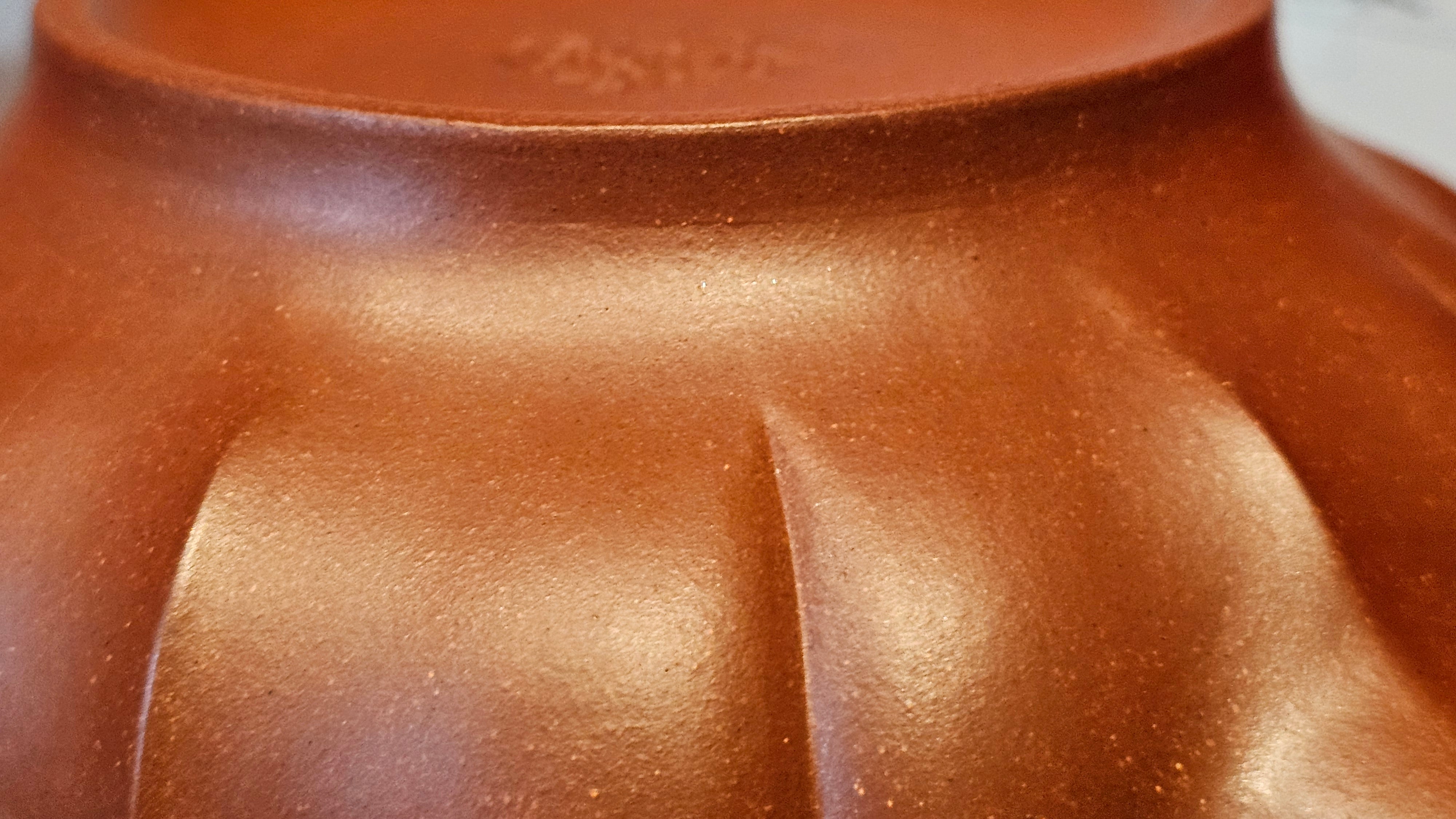 《禅意提梁》"Chan Yi Ti Liang~ Meditative Enlightenment:Top Handle", 493.3ml, ~ Crafted by L3A Master Consummate Artist Li Yan Ru 李艳如。