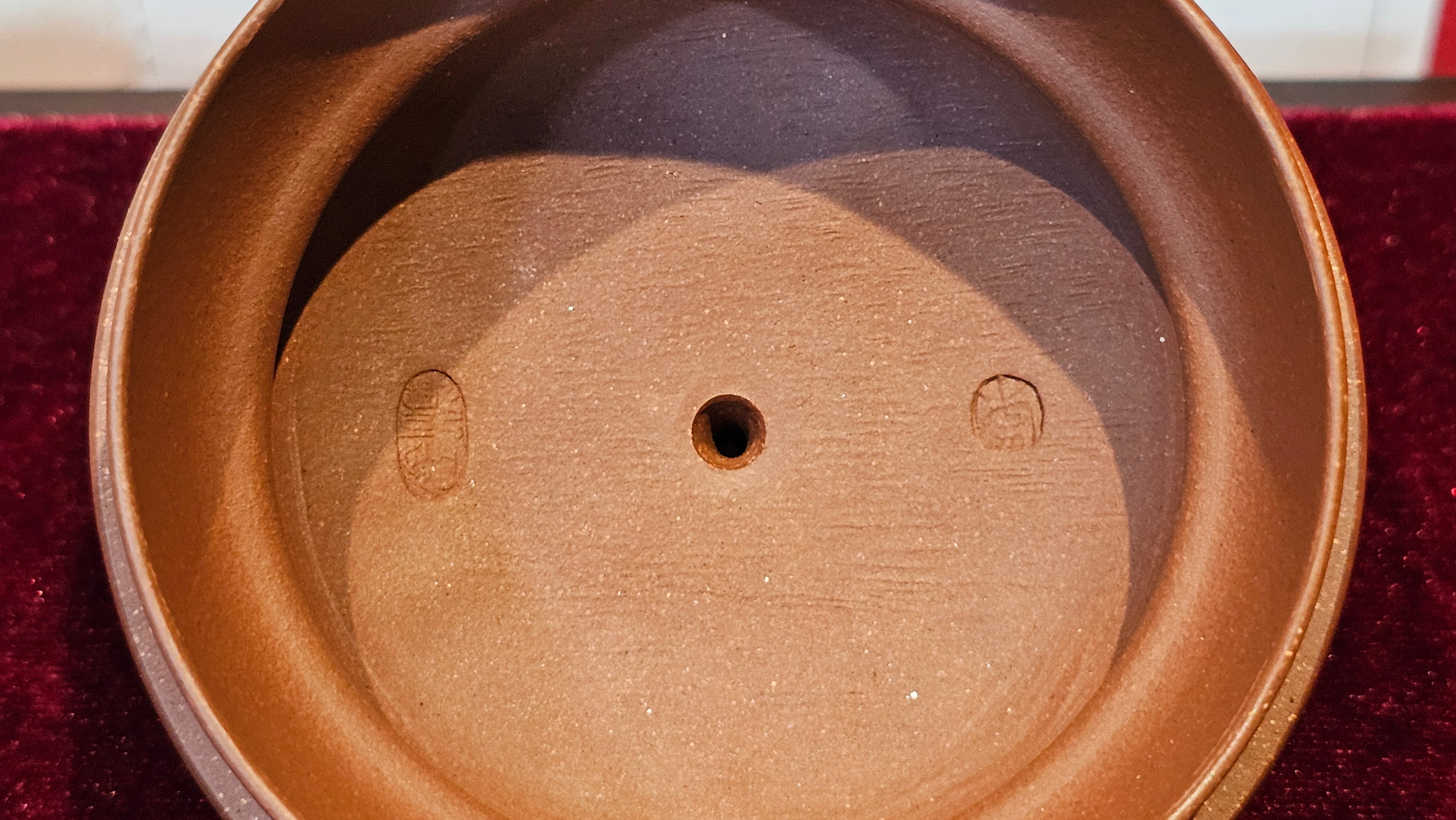 《禅意提梁》"Chan Yi Ti Liang~ Meditative Enlightenment:Top Handle", 493.3ml, ~ Crafted by L3A Master Consummate Artist Li Yan Ru 李艳如。