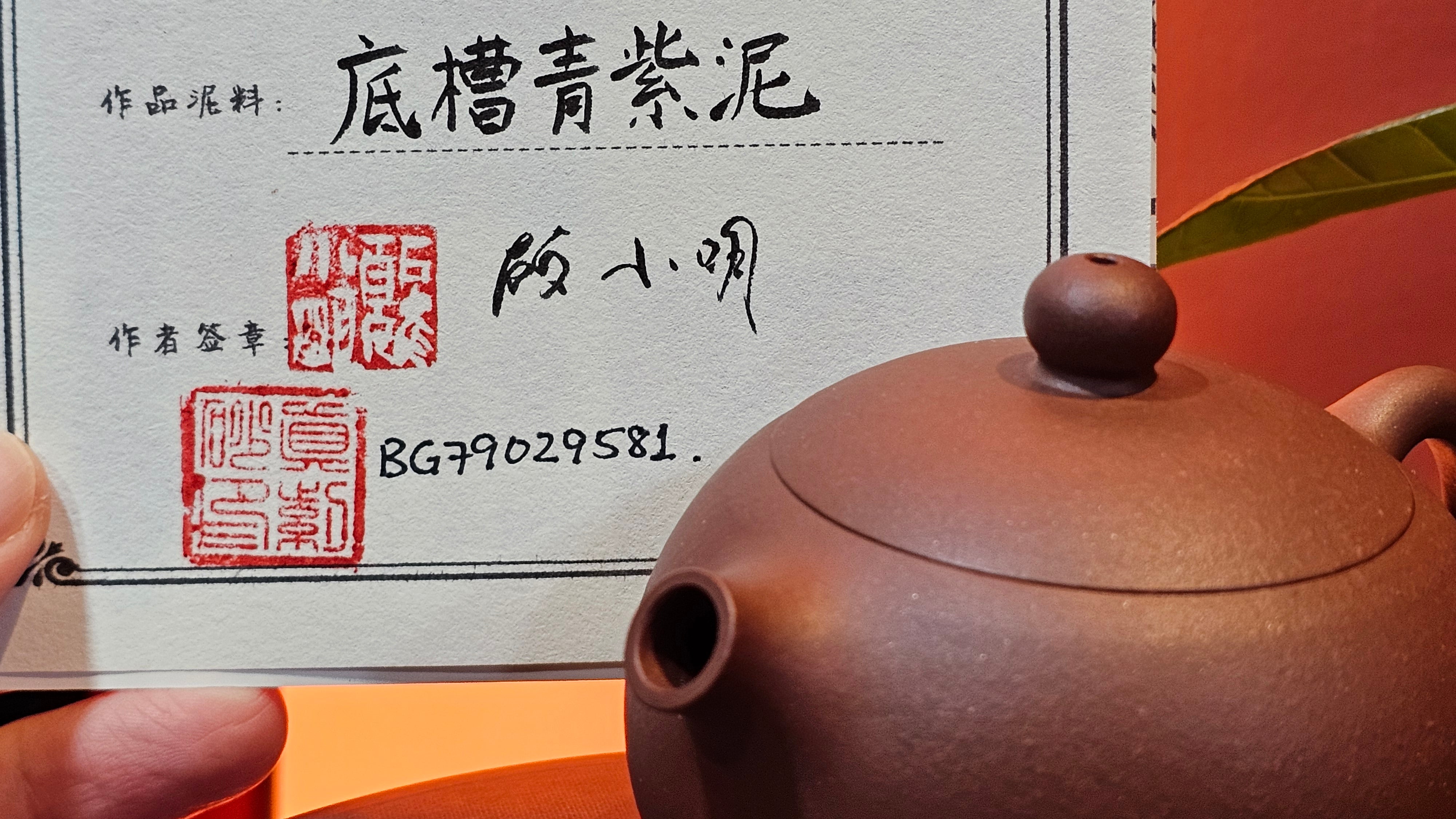 Xi Shi 西施, 145.3ml, Di Cao Qing Zi Ni 底槽青紫泥, by Craftsman Gu Xiao Ming 顾小明 ~ Congratulations to!R.M., 1001hrs 24th Sept 2025! Coburg! Australia🇦🇺.