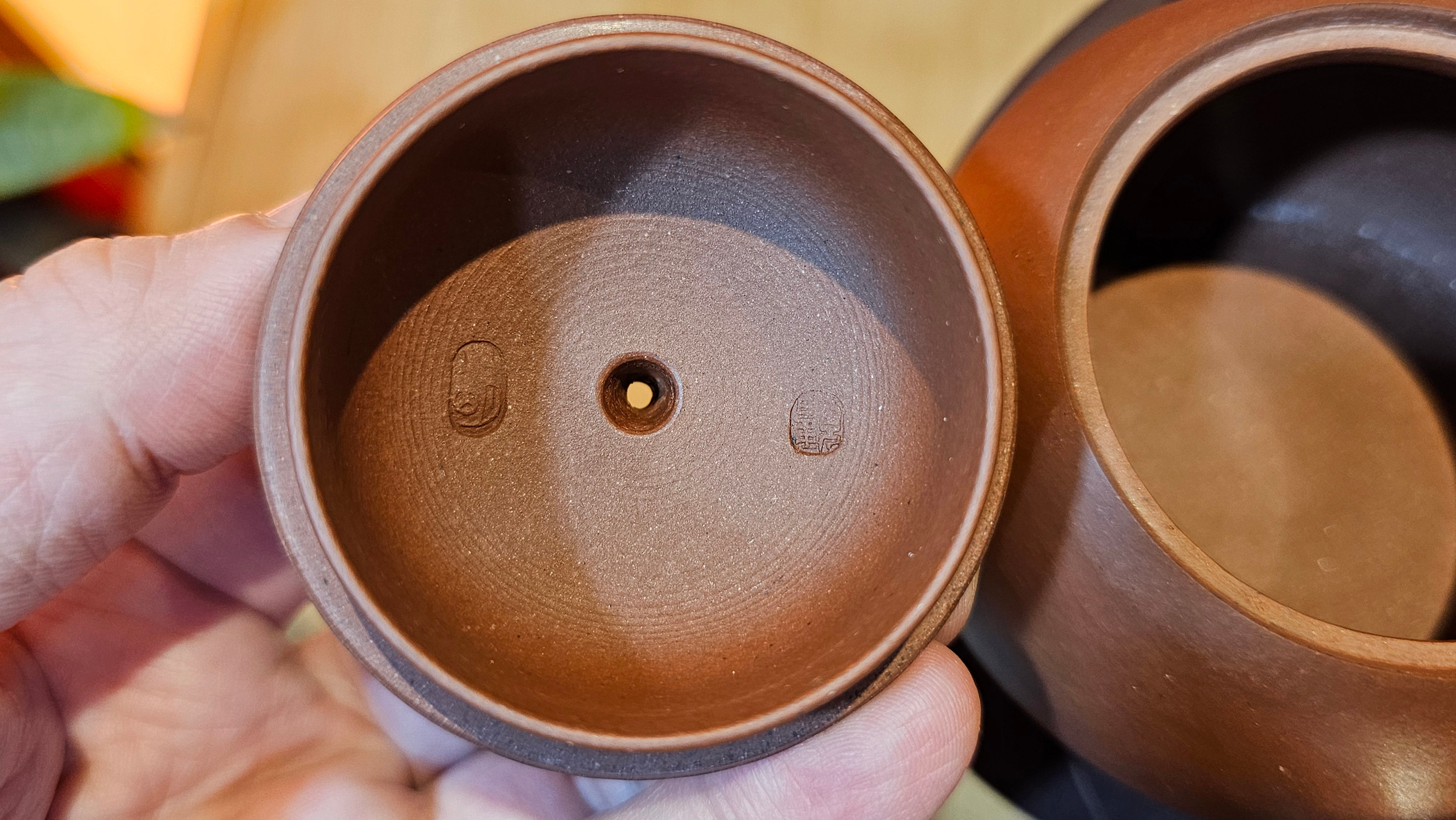 Xi Shi 西施, 145.3ml, Di Cao Qing Zi Ni 底槽青紫泥, by Craftsman Gu Xiao Ming 顾小明 ~ Congratulations to!R.M., 1001hrs 24th Sept 2025! Coburg! Australia🇦🇺.