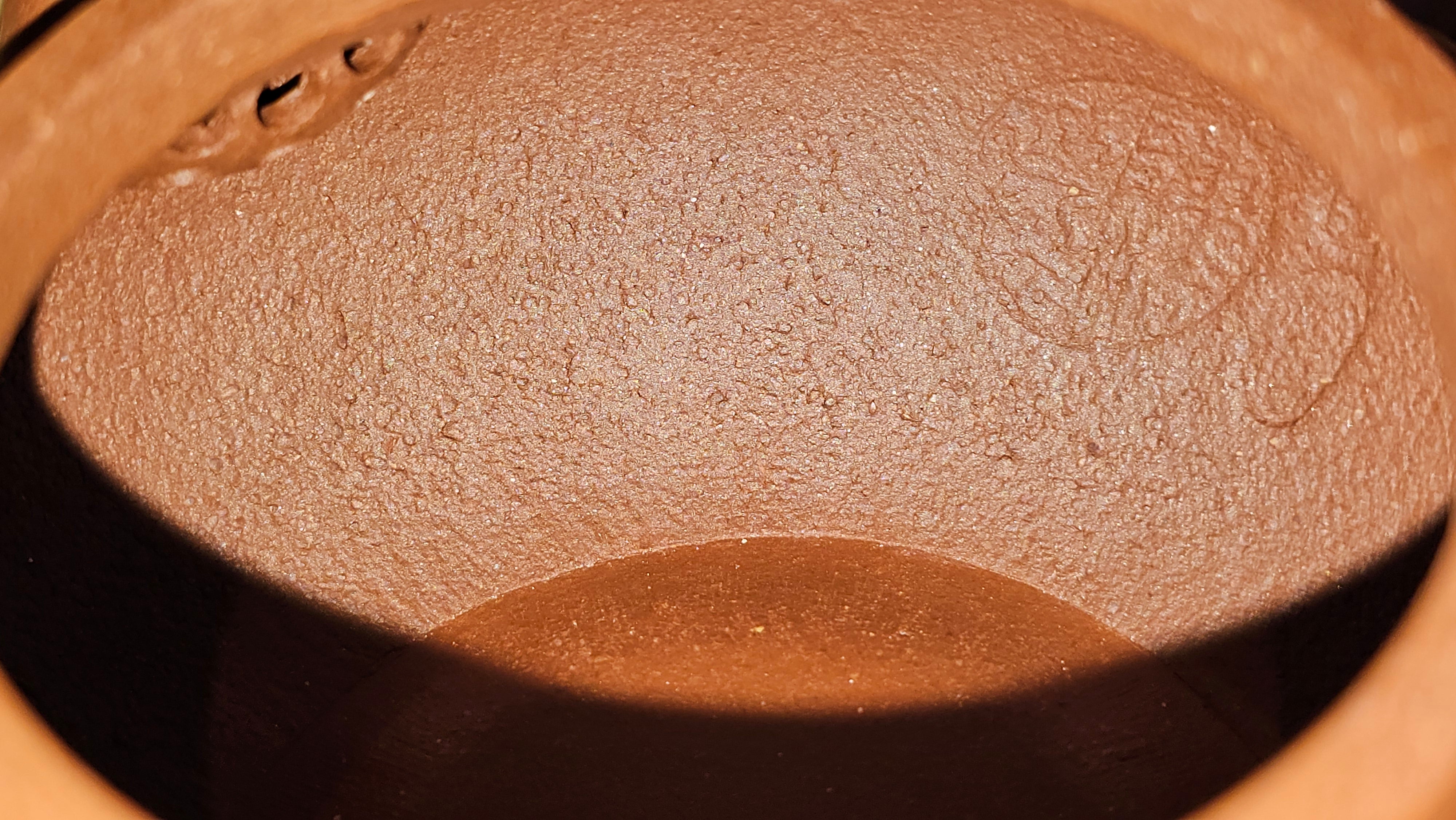 Fang Gu 仿古, 213.5ml, Di Cao Qing Zi Ni 底槽青紫泥, by our Collaborative Craftsman Chen Fa Chu 陈法初 ~!Congratulations to Mr E.A.! 2303hrs 10th Sept 2025, Colorado Springs, CO!