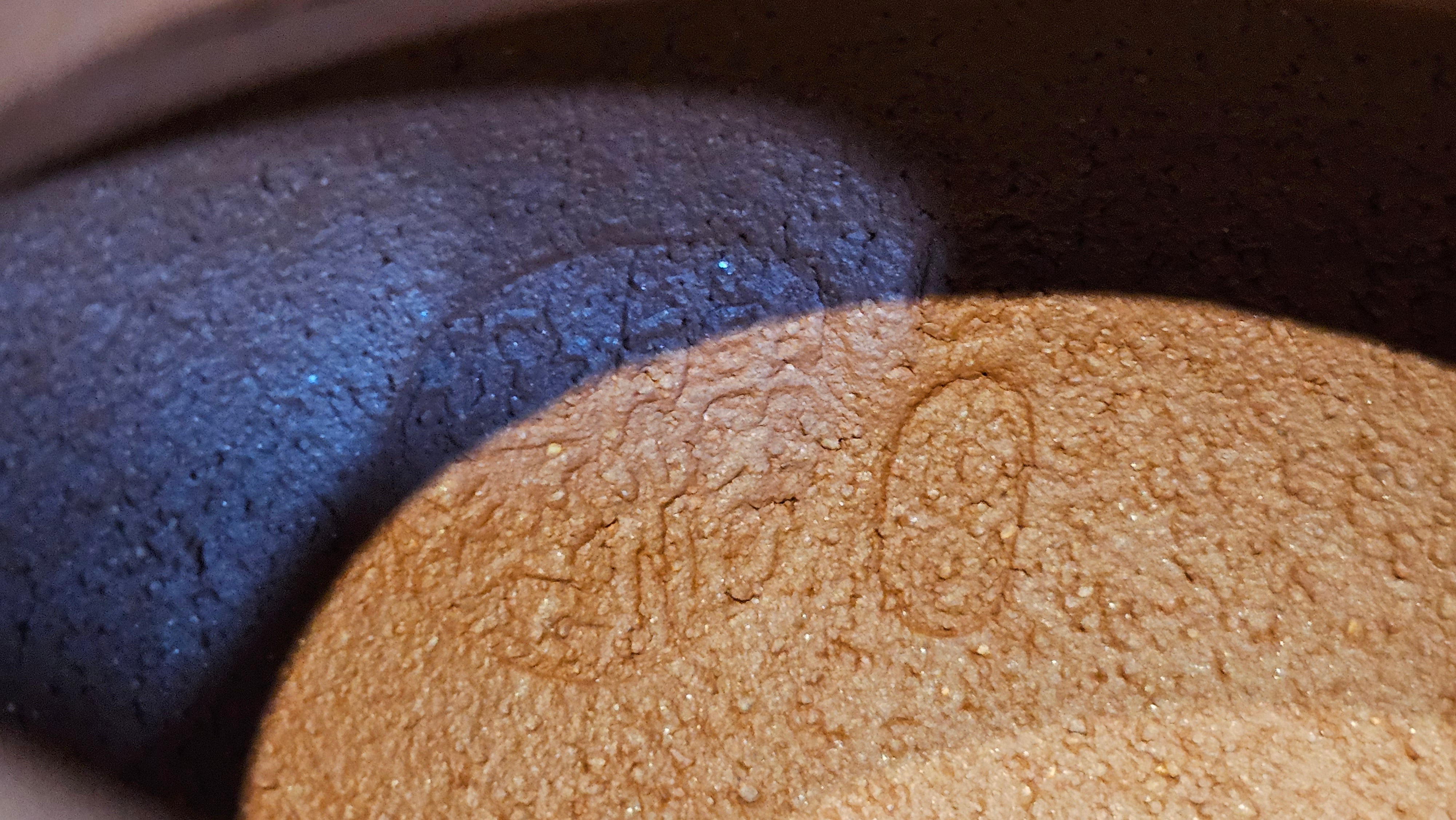 Fang Gu 仿古, 213.5ml, Di Cao Qing Zi Ni 底槽青紫泥, by our Collaborative Craftsman Chen Fa Chu 陈法初 ~!Congratulations to Mr E.A.! 2303hrs 10th Sept 2025, Colorado Springs, CO!