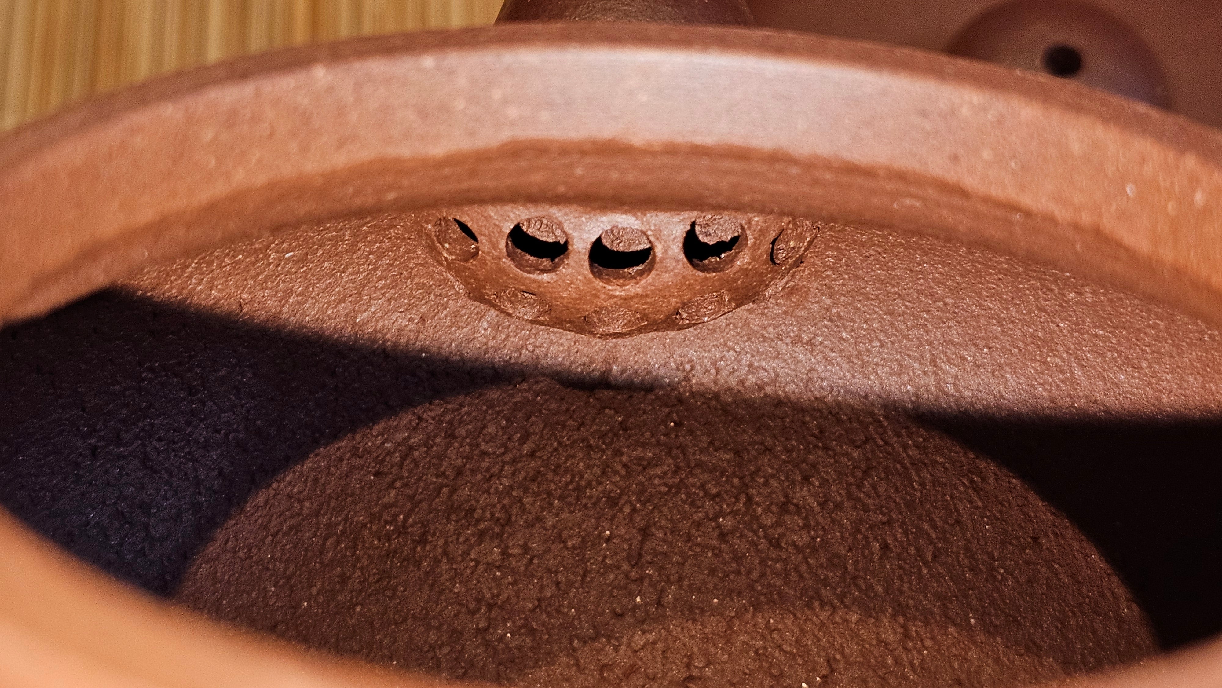 Fang Gu 仿古, 213.5ml, Di Cao Qing Zi Ni 底槽青紫泥, by our Collaborative Craftsman Chen Fa Chu 陈法初 ~!Congratulations to Mr E.A.! 2303hrs 10th Sept 2025, Colorado Springs, CO!