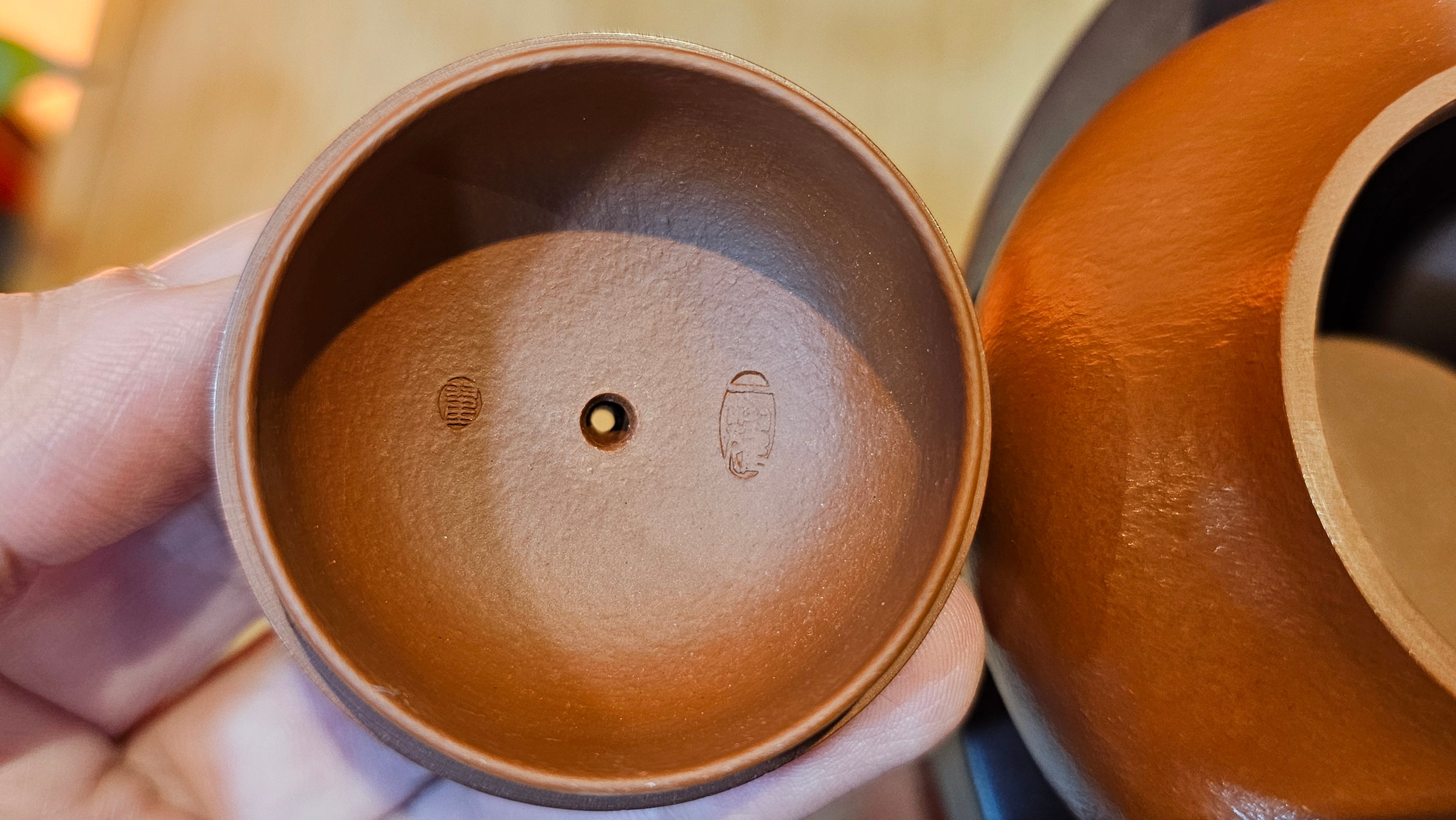 Li Xing 梨形, 151.8ml, Xiao Mei Yao Zhu Ni 小煤窑朱泥 by Craftsman Zhai Yi Yao 翟一耀 ~!Congratulations to Mr K.S.! 0052hrs 10th Sept 2025, Greenville, SC!