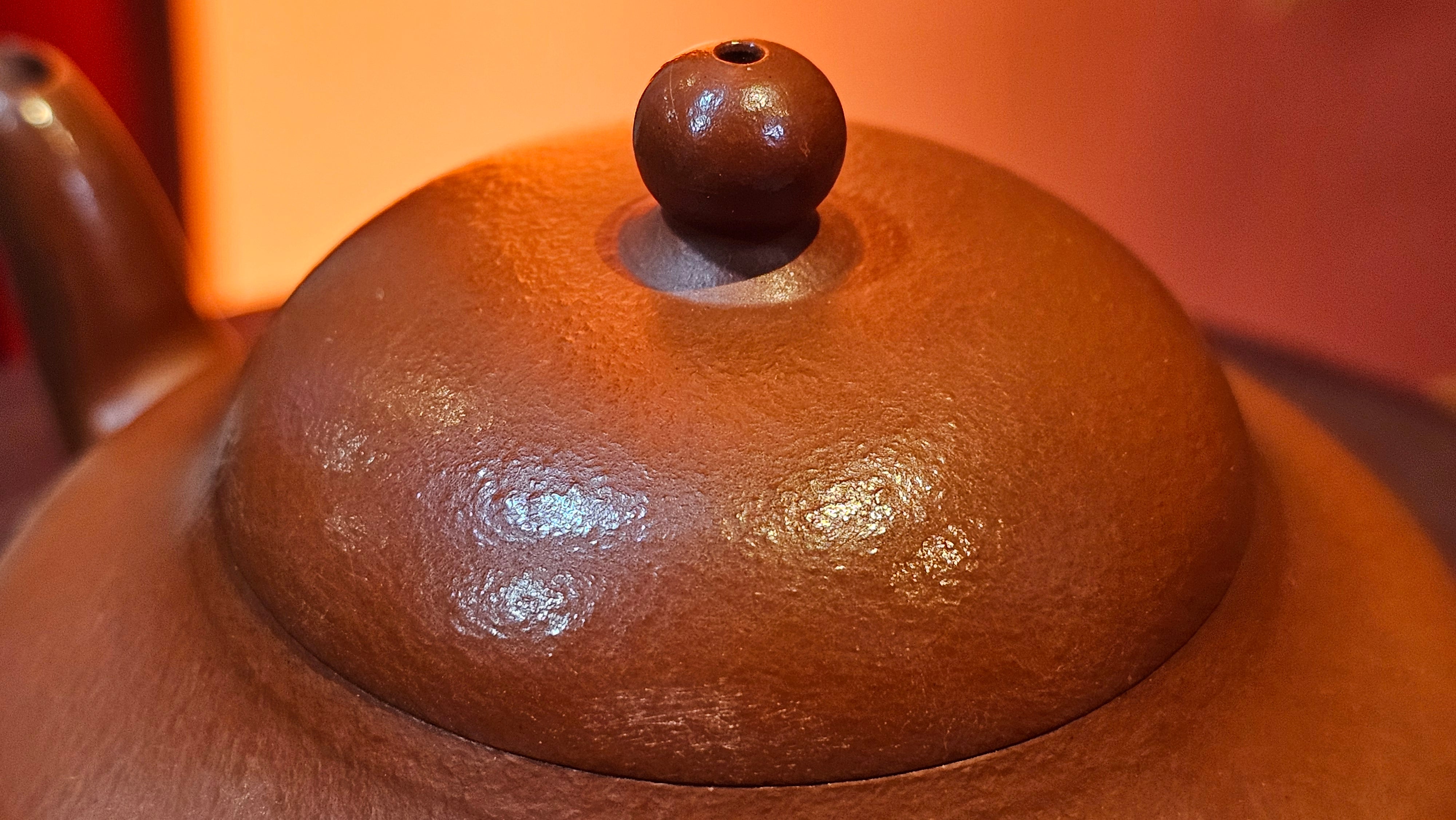 Li Xing 梨形, 151.8ml, Xiao Mei Yao Zhu Ni 小煤窑朱泥 by Craftsman Zhai Yi Yao 翟一耀 ~!Congratulations to Mr K.S.! 0052hrs 10th Sept 2025, Greenville, SC!