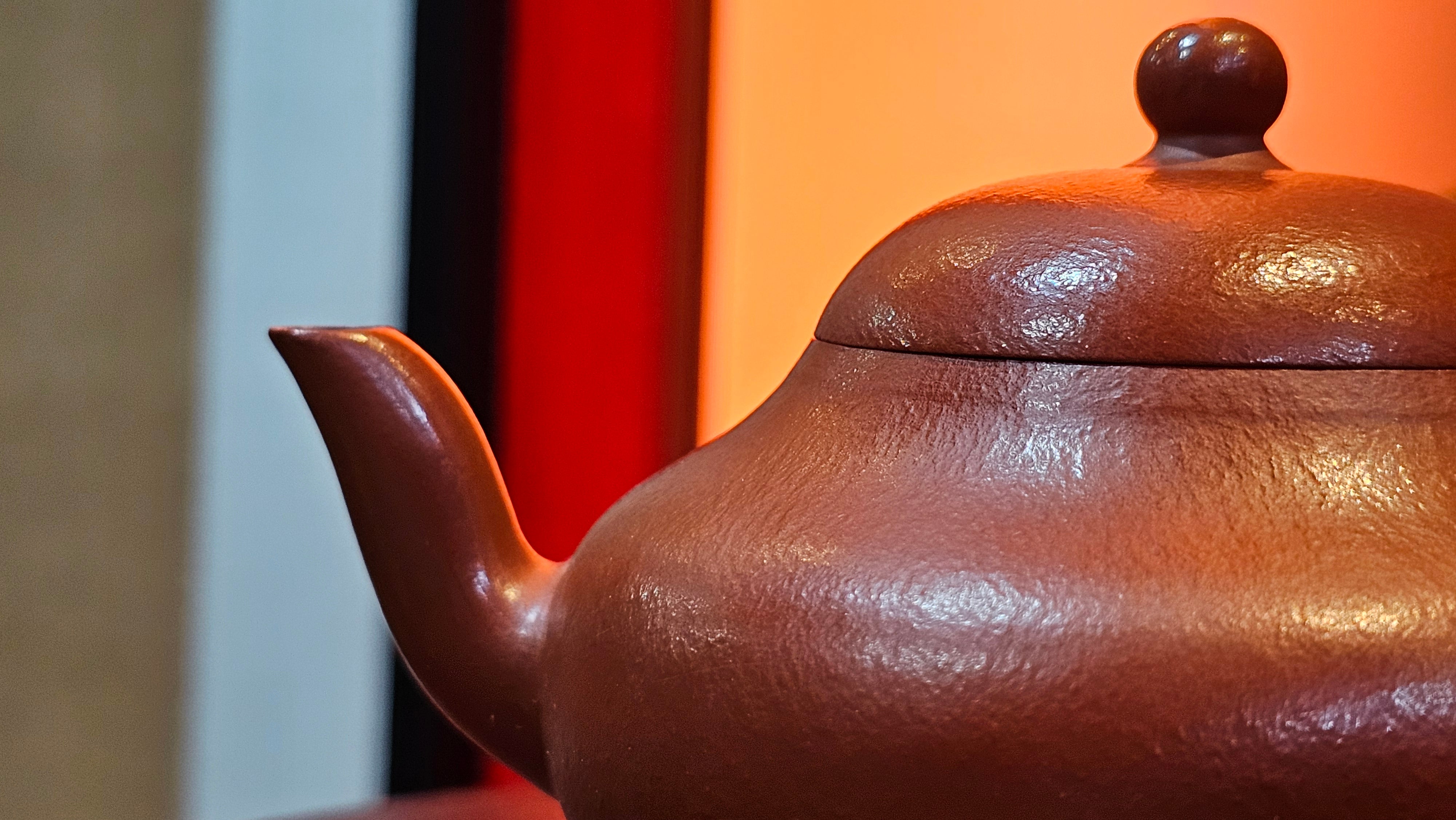 Li Xing 梨形, 151.8ml, Xiao Mei Yao Zhu Ni 小煤窑朱泥 by Craftsman Zhai Yi Yao 翟一耀 ~!Congratulations to Mr K.S.! 0052hrs 10th Sept 2025, Greenville, SC!