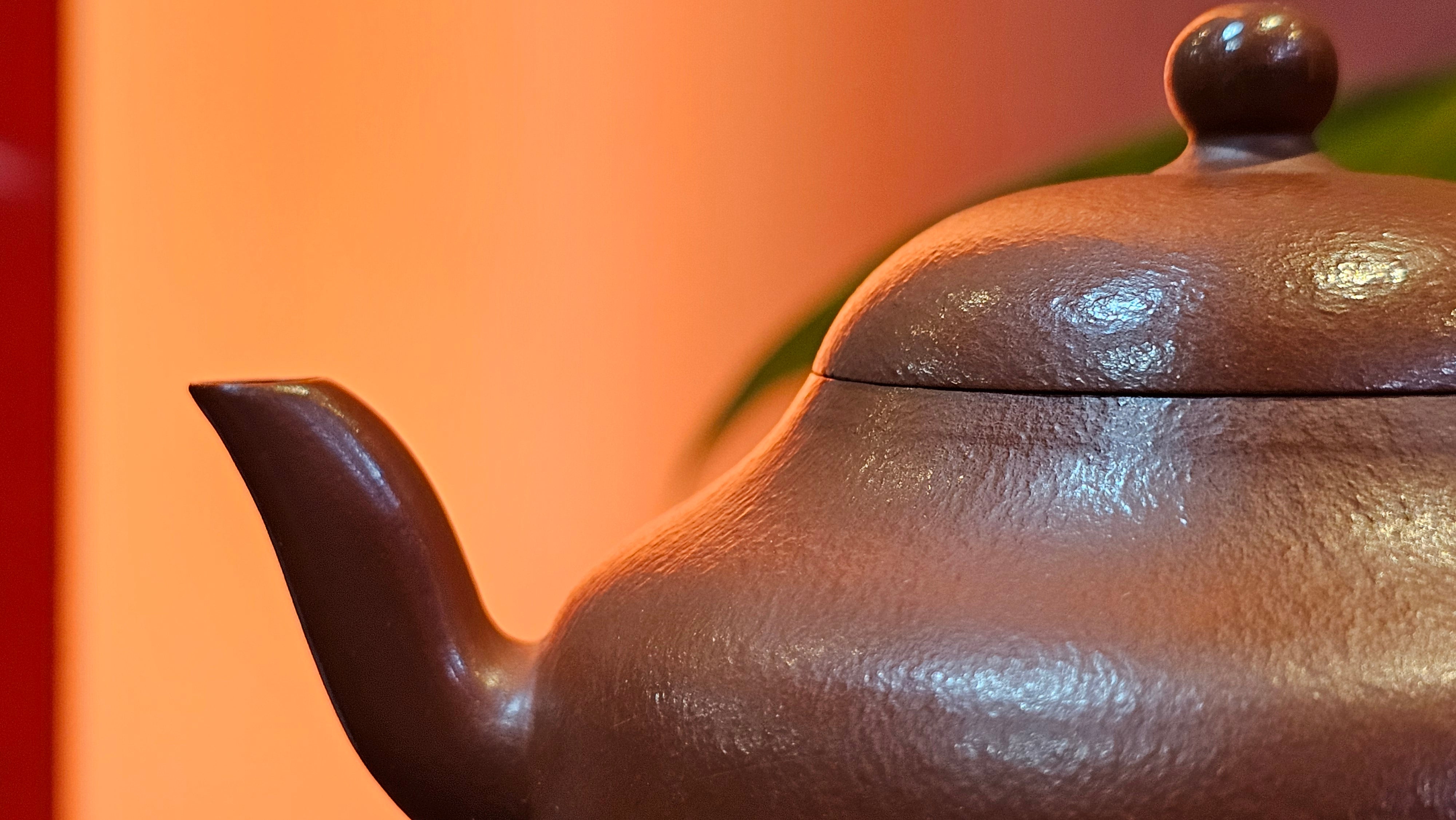 Li Xing 梨形, 151.8ml, Xiao Mei Yao Zhu Ni 小煤窑朱泥 by Craftsman Zhai Yi Yao 翟一耀 ~!Congratulations to Mr K.S.! 0052hrs 10th Sept 2025, Greenville, SC!