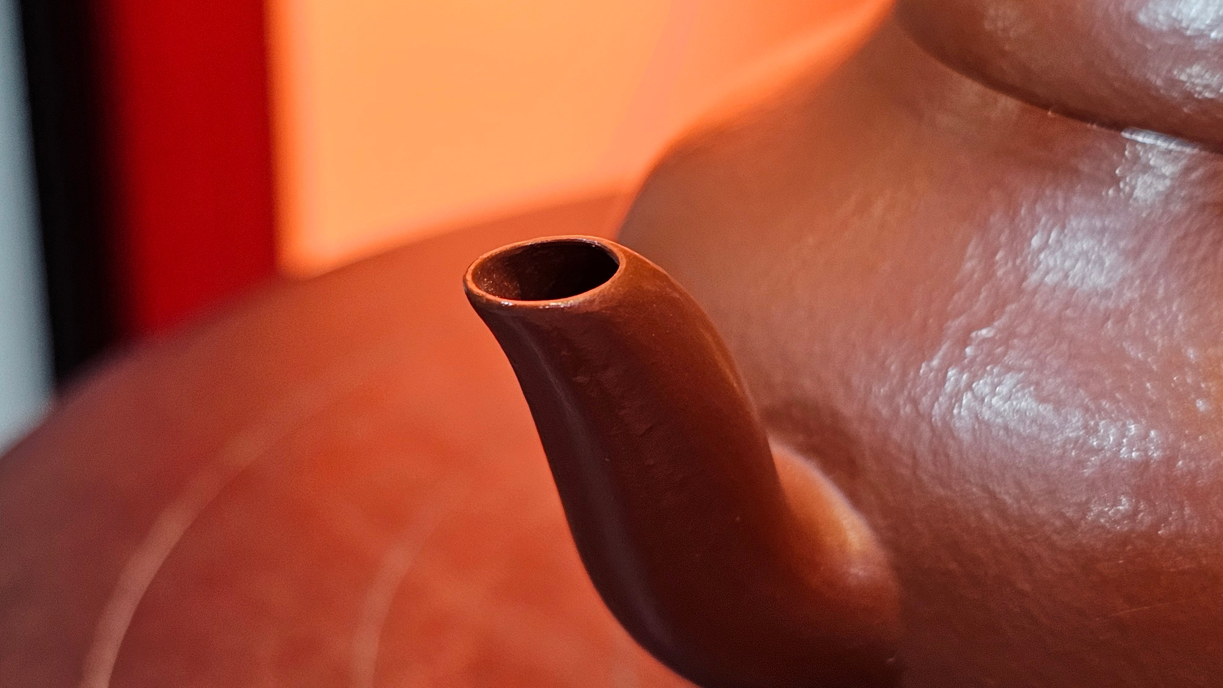 Li Xing 梨形, 151.8ml, Xiao Mei Yao Zhu Ni 小煤窑朱泥 by Craftsman Zhai Yi Yao 翟一耀 ~!Congratulations to Mr K.S.! 0052hrs 10th Sept 2025, Greenville, SC!