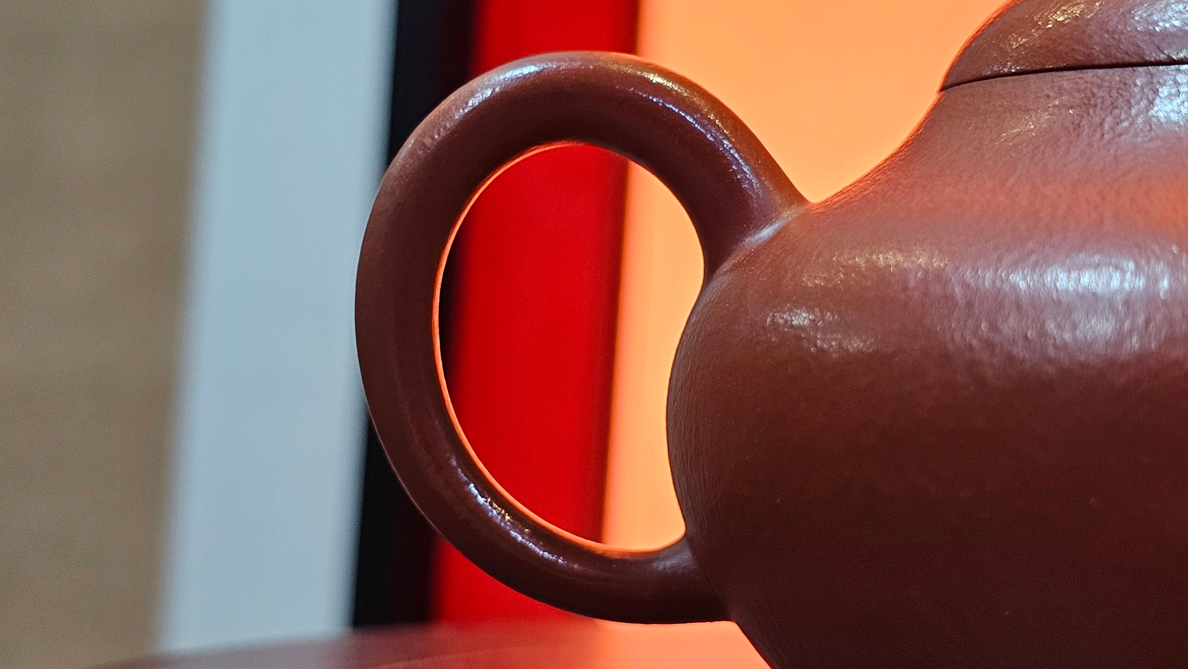 Li Xing 梨形, 151.8ml, Xiao Mei Yao Zhu Ni 小煤窑朱泥 by Craftsman Zhai Yi Yao 翟一耀 ~!Congratulations to Mr K.S.! 0052hrs 10th Sept 2025, Greenville, SC!