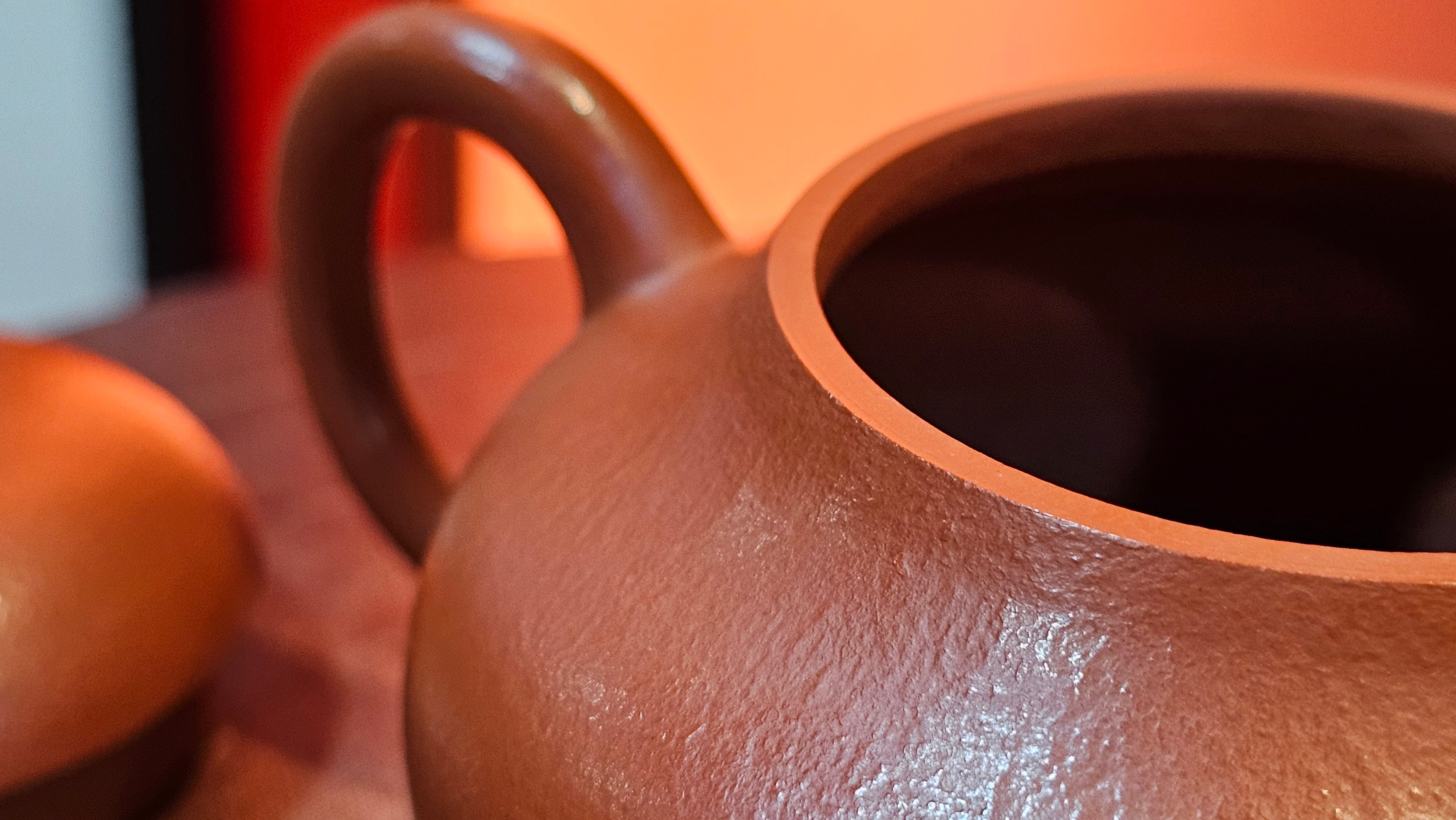 Li Xing 梨形, 151.8ml, Xiao Mei Yao Zhu Ni 小煤窑朱泥 by Craftsman Zhai Yi Yao 翟一耀 ~!Congratulations to Mr K.S.! 0052hrs 10th Sept 2025, Greenville, SC!