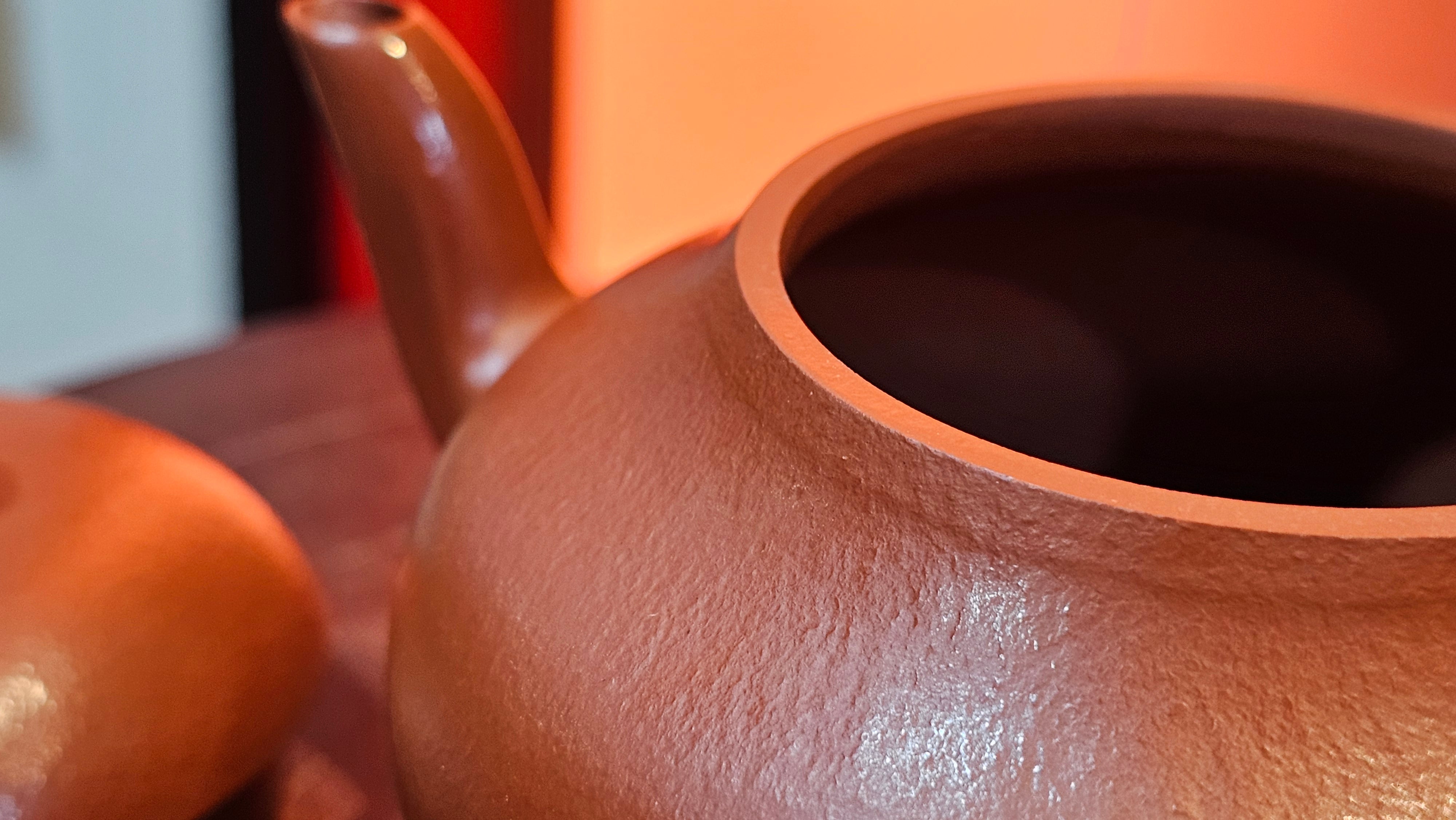 Li Xing 梨形, 151.8ml, Xiao Mei Yao Zhu Ni 小煤窑朱泥 by Craftsman Zhai Yi Yao 翟一耀 ~!Congratulations to Mr K.S.! 0052hrs 10th Sept 2025, Greenville, SC!