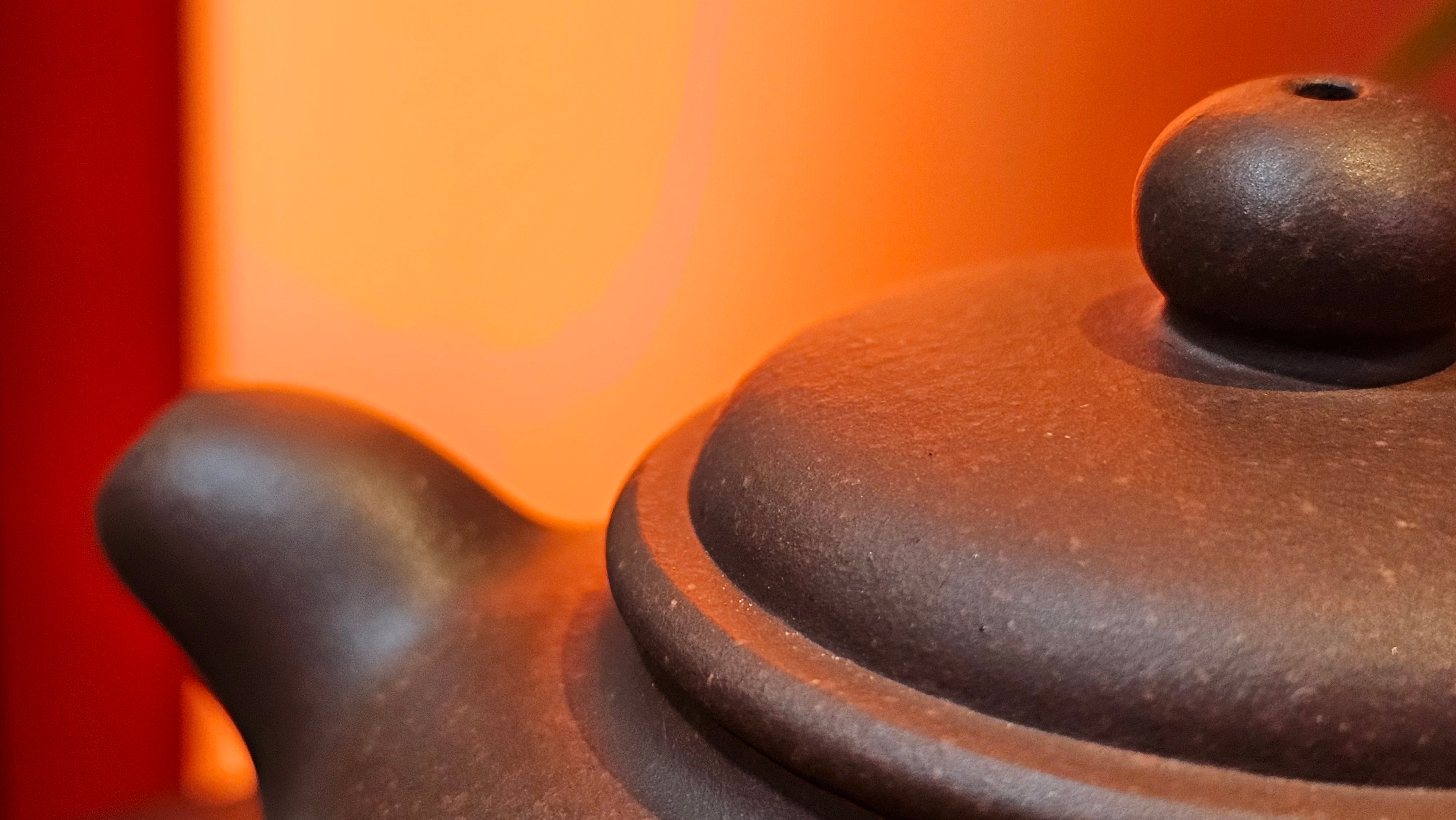 Xuan Zhu Hu 玄珠壶, 140.1ml, Zi Ni 紫泥, by our Craftsman Fan Xiao Zhi 范小智 ~ Congratulations!to Mr A.D., 1954hrs 9th Sept 2025, Old Bridge, NJ!