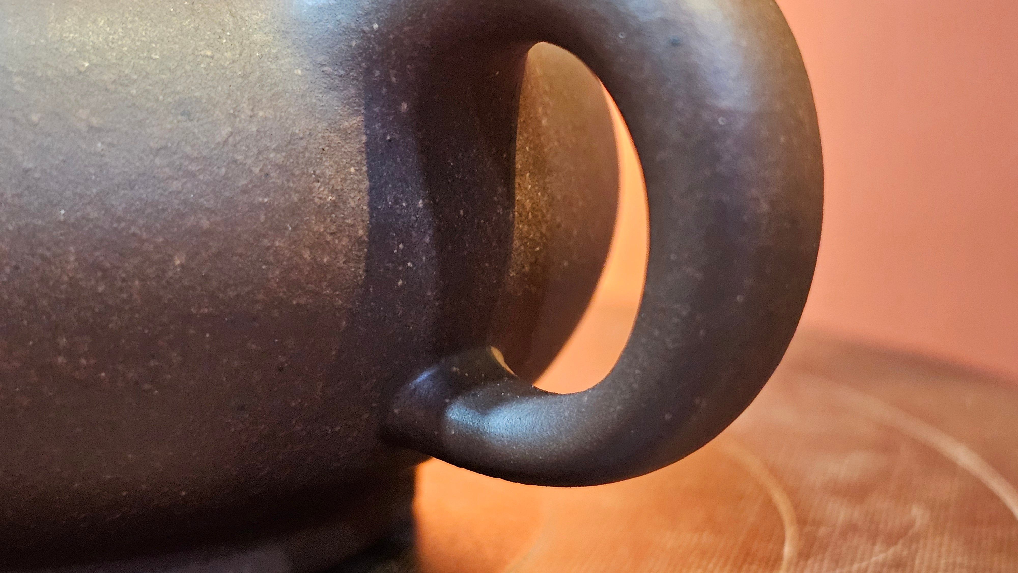 Xuan Zhu Hu 玄珠壶, 140.1ml, Zi Ni 紫泥, by our Craftsman Fan Xiao Zhi 范小智 ~ Congratulations!to Mr A.D., 1954hrs 9th Sept 2025, Old Bridge, NJ!