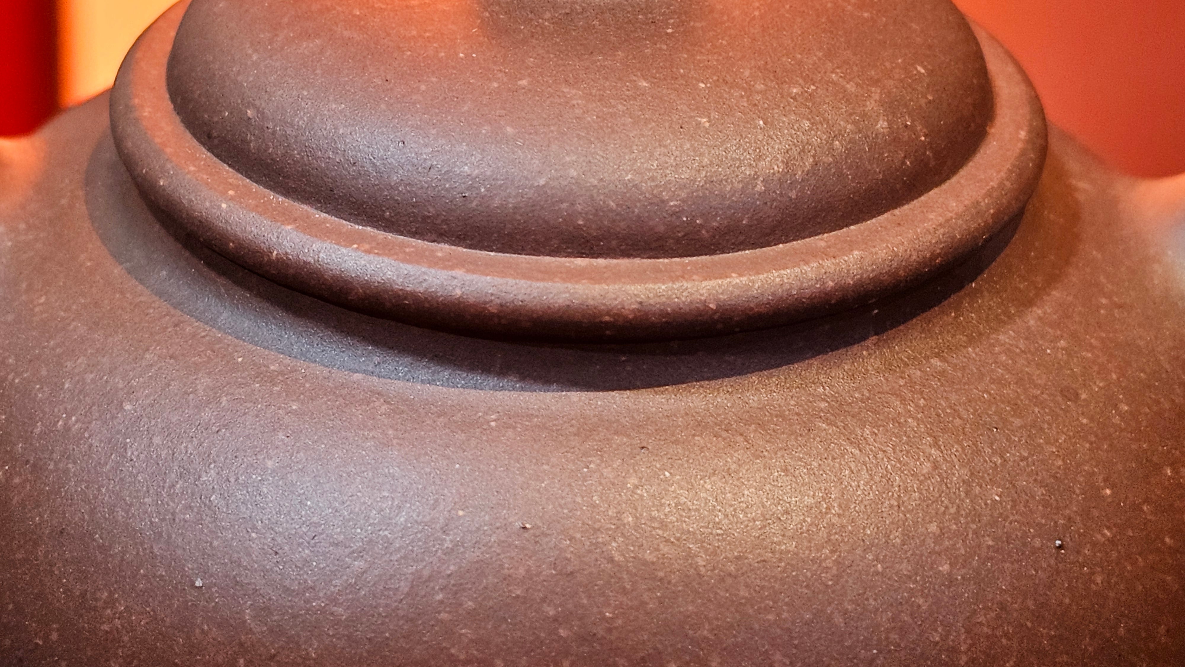 Xuan Zhu Hu 玄珠壶, 140.1ml, Zi Ni 紫泥, by our Craftsman Fan Xiao Zhi 范小智 ~ Congratulations!to Mr A.D., 1954hrs 9th Sept 2025, Old Bridge, NJ!