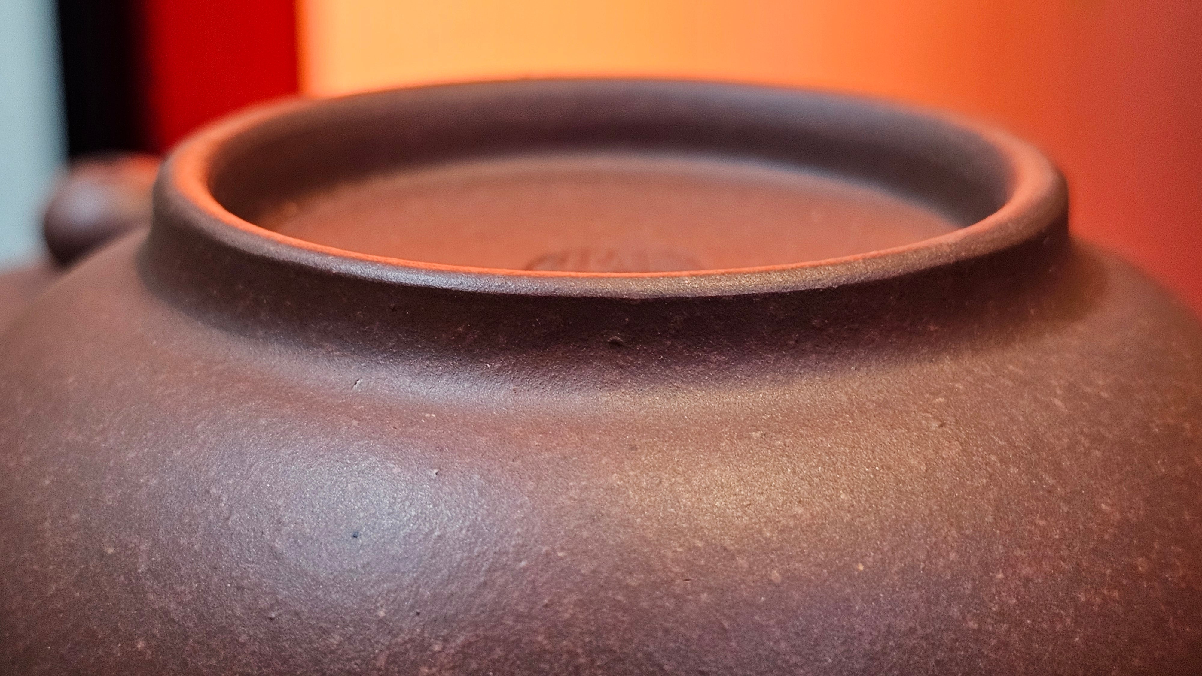 Xuan Zhu Hu 玄珠壶, 140.1ml, Zi Ni 紫泥, by our Craftsman Fan Xiao Zhi 范小智 ~ Congratulations!to Mr A.D., 1954hrs 9th Sept 2025, Old Bridge, NJ!