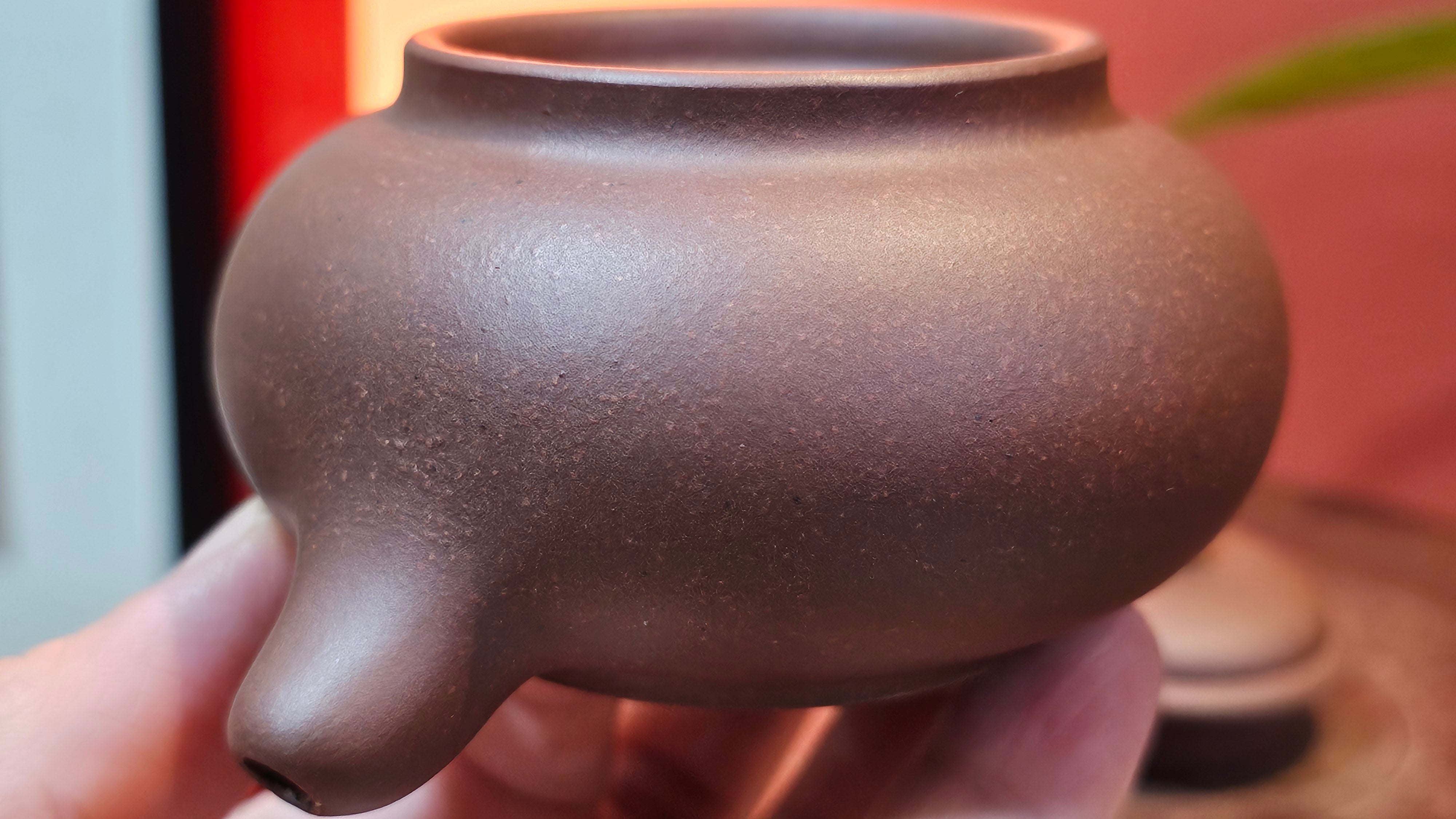 Xuan Zhu Hu 玄珠壶, 140.1ml, Zi Ni 紫泥, by our Craftsman Fan Xiao Zhi 范小智 ~ Congratulations!to Mr A.D., 1954hrs 9th Sept 2025, Old Bridge, NJ!