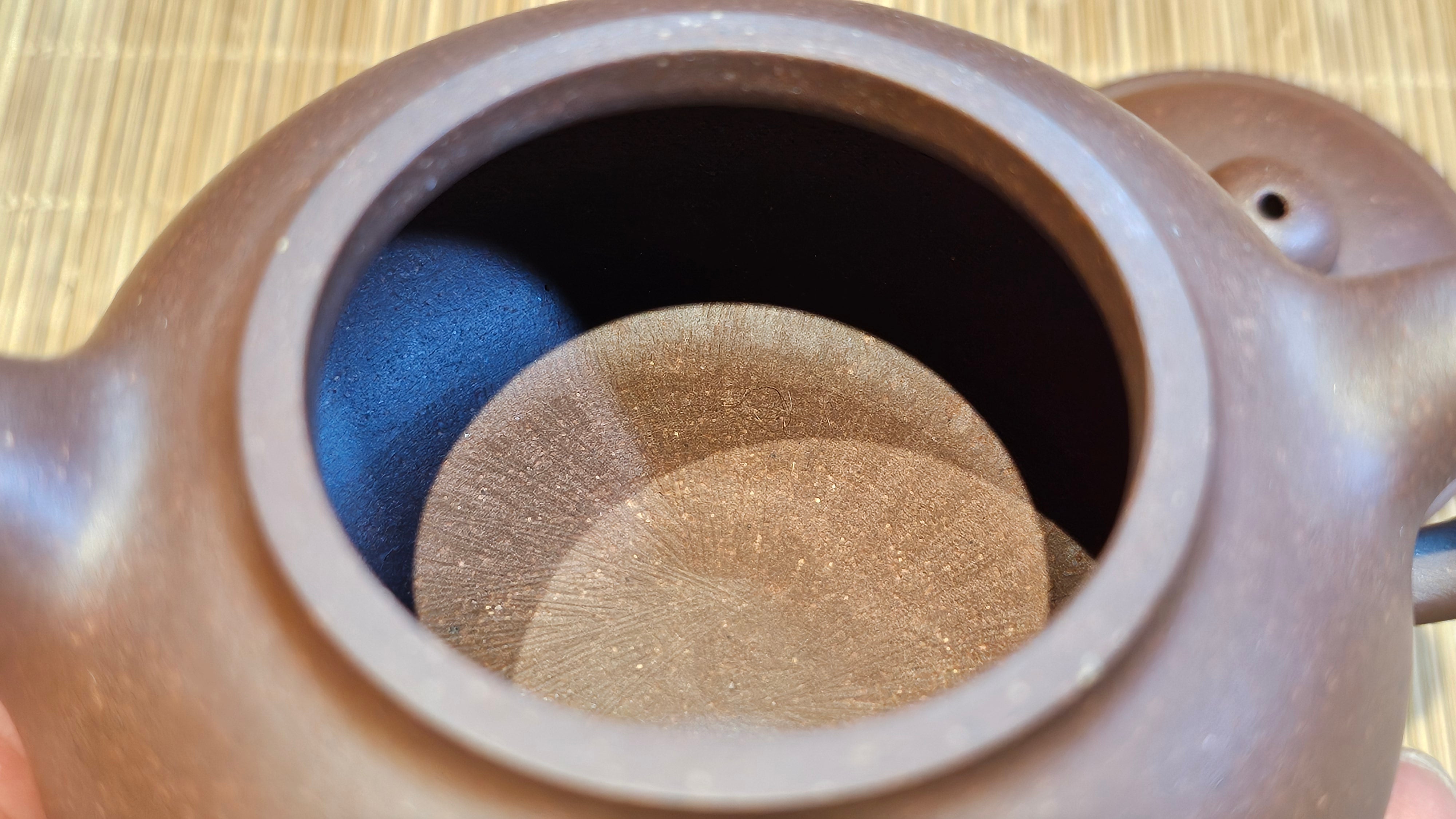 Xuan Zhu Hu 玄珠壶, 140.1ml, Zi Ni 紫泥, by our Craftsman Fan Xiao Zhi 范小智 ~ Congratulations!to Mr A.D., 1954hrs 9th Sept 2025, Old Bridge, NJ!