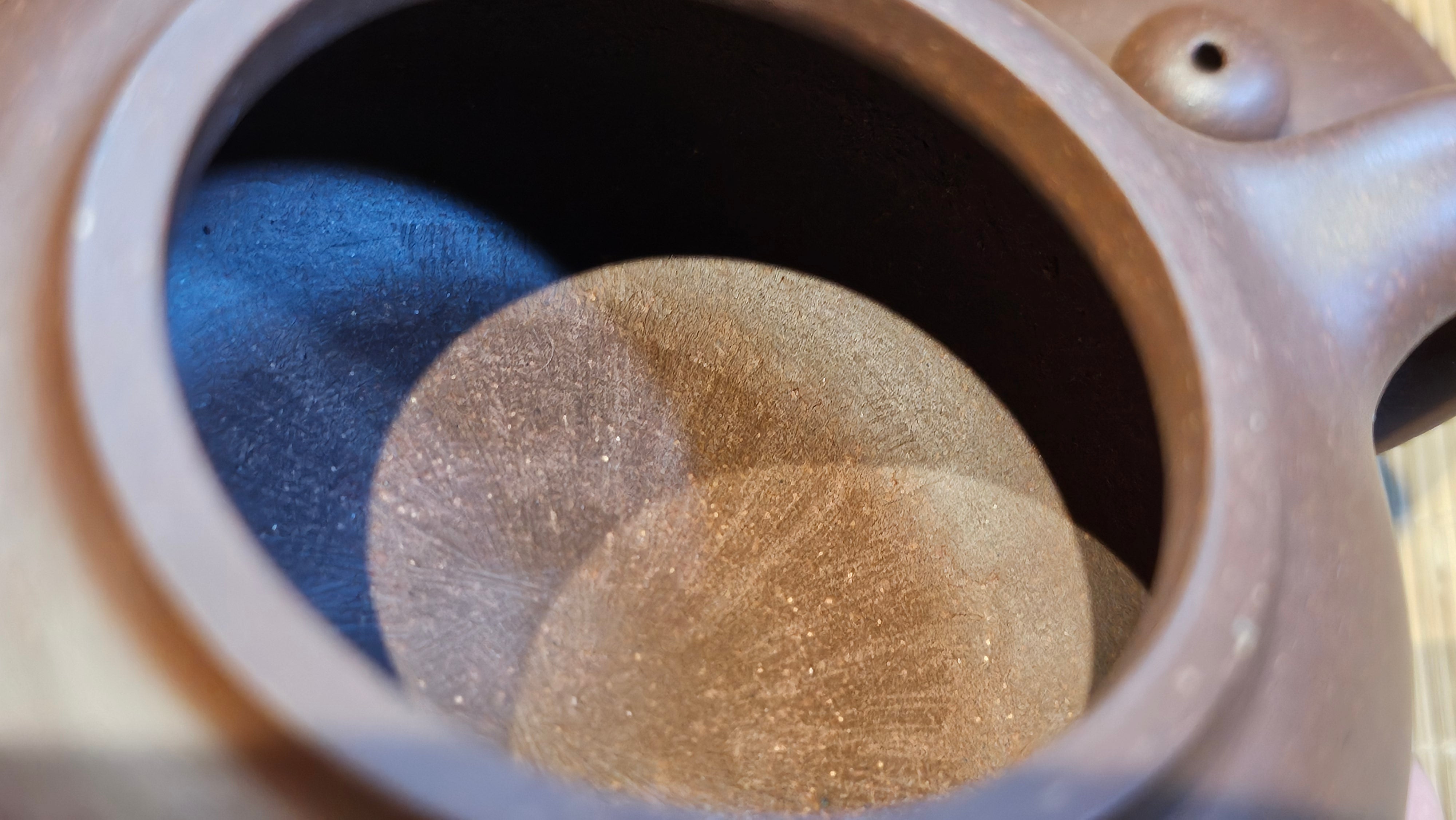 Xuan Zhu Hu 玄珠壶, 140.1ml, Zi Ni 紫泥, by our Craftsman Fan Xiao Zhi 范小智 ~ Congratulations!to Mr A.D., 1954hrs 9th Sept 2025, Old Bridge, NJ!