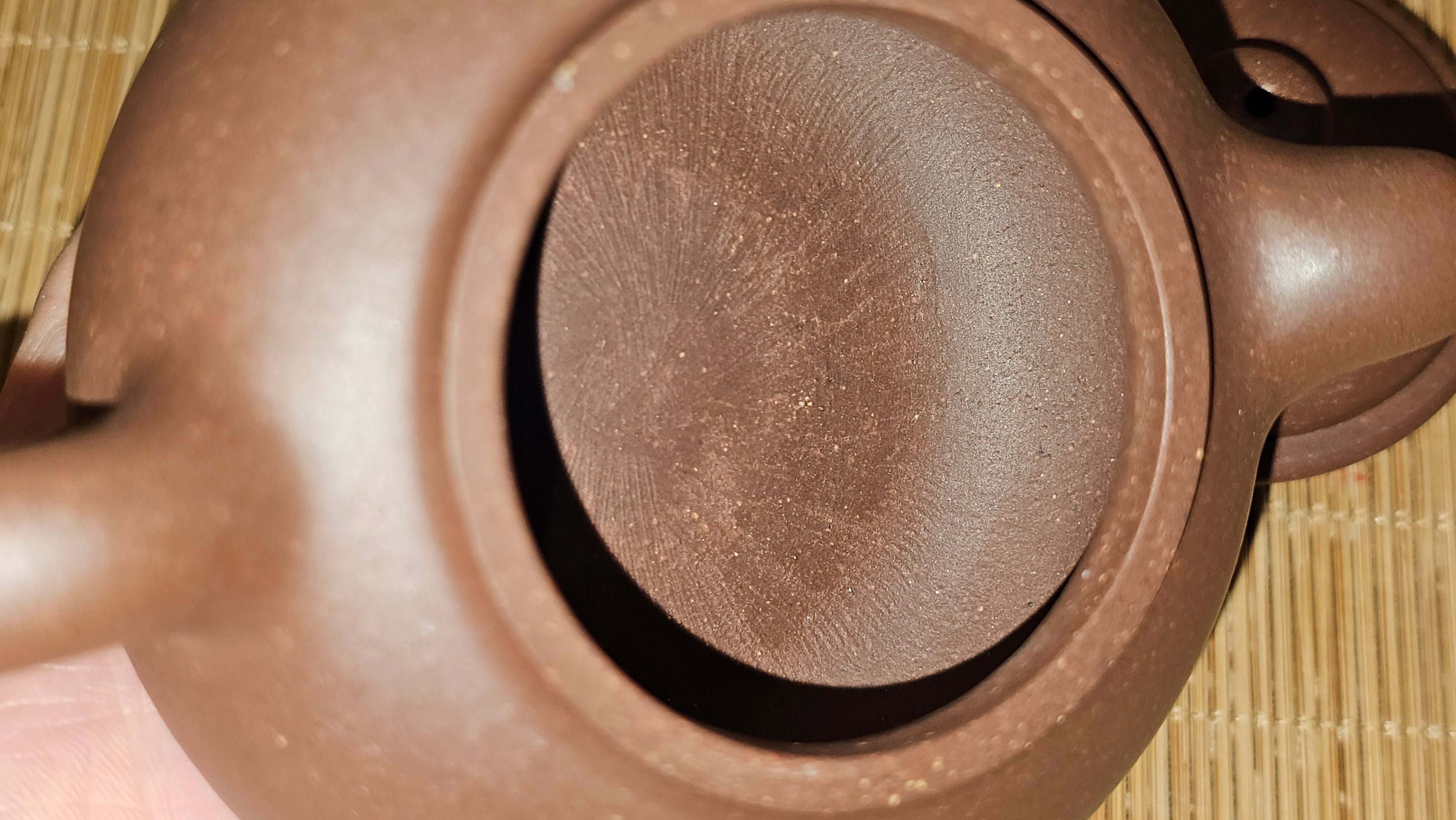 Xuan Zhu Hu 玄珠壶, 140.1ml, Zi Ni 紫泥, by our Craftsman Fan Xiao Zhi 范小智 ~ Congratulations!to Mr A.D., 1954hrs 9th Sept 2025, Old Bridge, NJ!