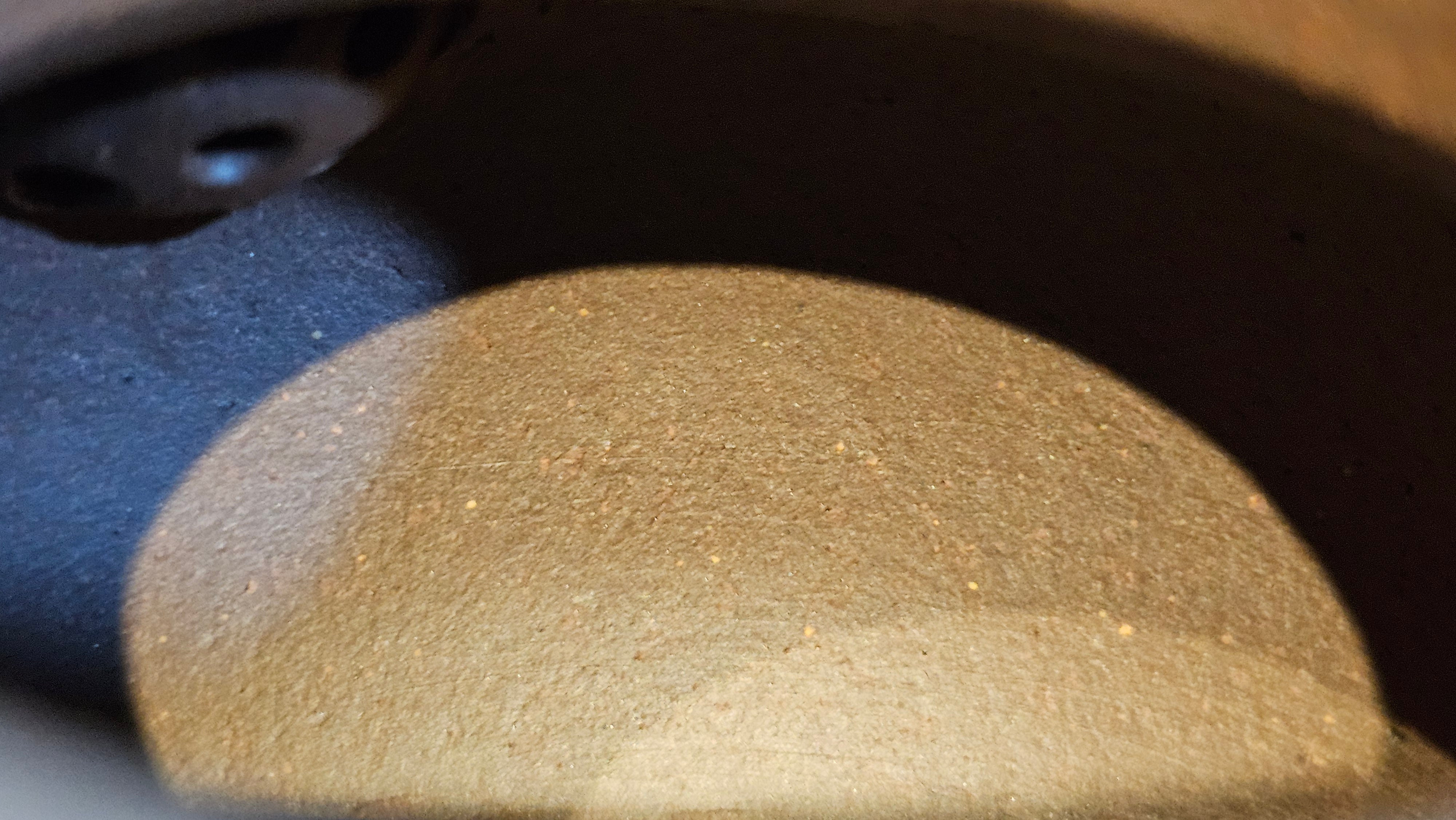 Gao Pan 高番, 136.1ml (very well-weighted bottom, stable!), Zi Ni (Low Sieve Count) 紫泥(低目数), by our Craftsman Fan Xiao Zhi 范小智 ~!Congratulations to!Ms N.S., 1608hrs 24th Sept 2025, Los Angeles, CA!