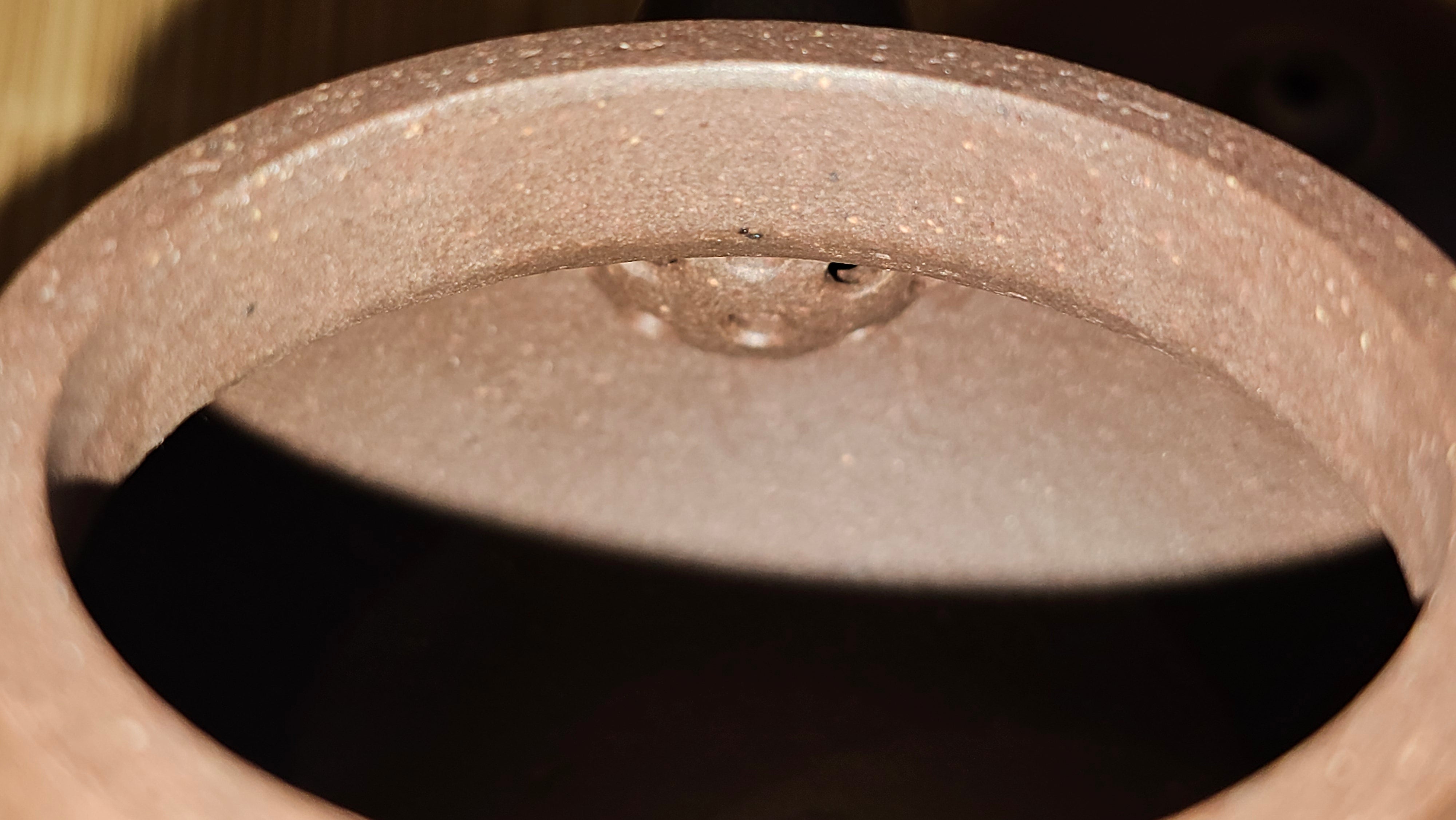 Gao Pan 高番, 136.1ml (very well-weighted bottom, stable!), Zi Ni (Low Sieve Count) 紫泥(低目数), by our Craftsman Fan Xiao Zhi 范小智 ~!Congratulations to!Ms N.S., 1608hrs 24th Sept 2025, Los Angeles, CA!