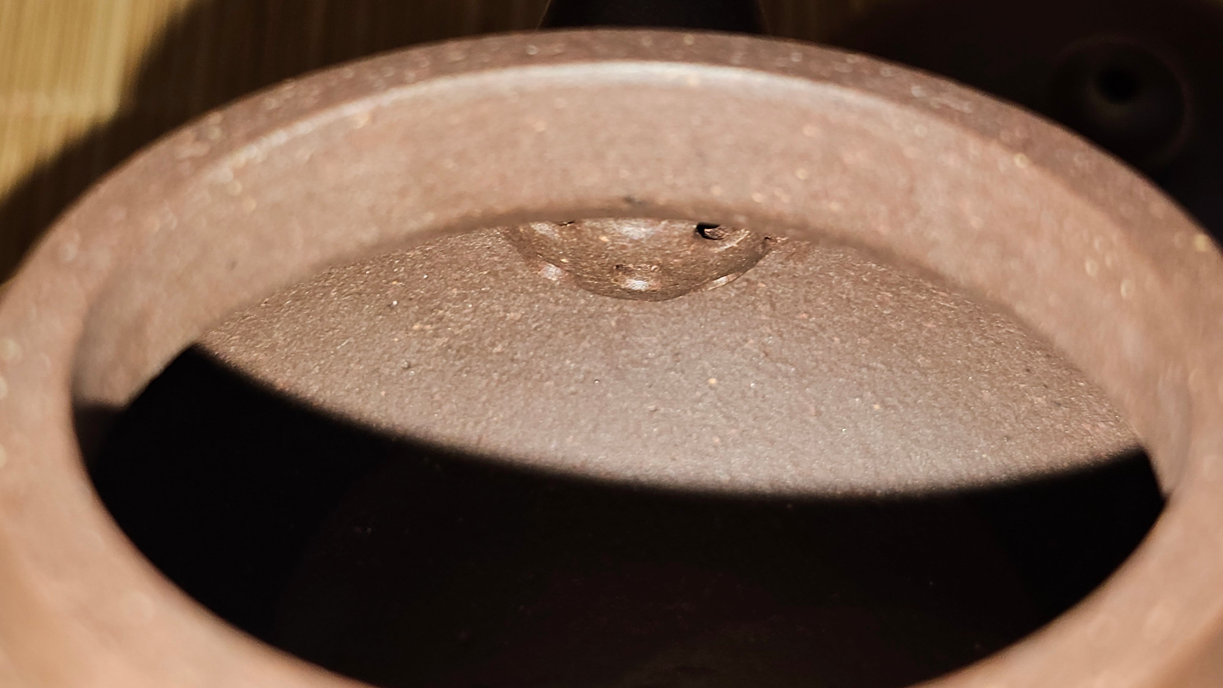 Gao Pan 高番, 136.1ml (very well-weighted bottom, stable!), Zi Ni (Low Sieve Count) 紫泥(低目数), by our Craftsman Fan Xiao Zhi 范小智 ~!Congratulations to!Ms N.S., 1608hrs 24th Sept 2025, Los Angeles, CA!