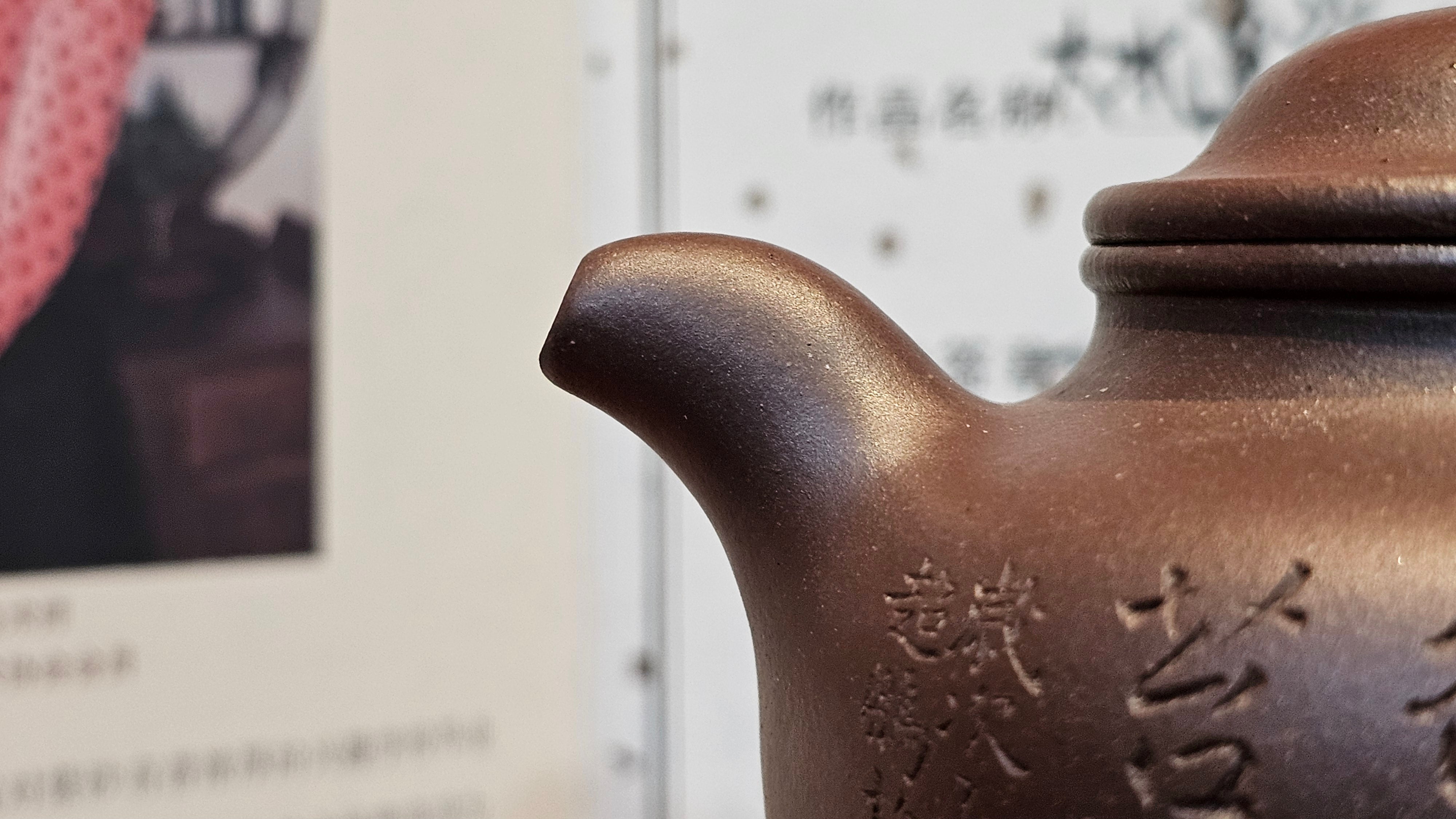 Commissioned ZiSha Work, 220.3ml, Lian Zi 莲子, by Senior Master Cao Lan Fang 曹兰芳, Engraving of Orchids 兰花刻绘 by Senior Master Artist Jiang Hui 蒋惠, Calligraphy Engraving specially by Master Wang Chao Peng 王超鹏~COMPLETED!and CONGRATULATIONS to Mr J.L., TX.