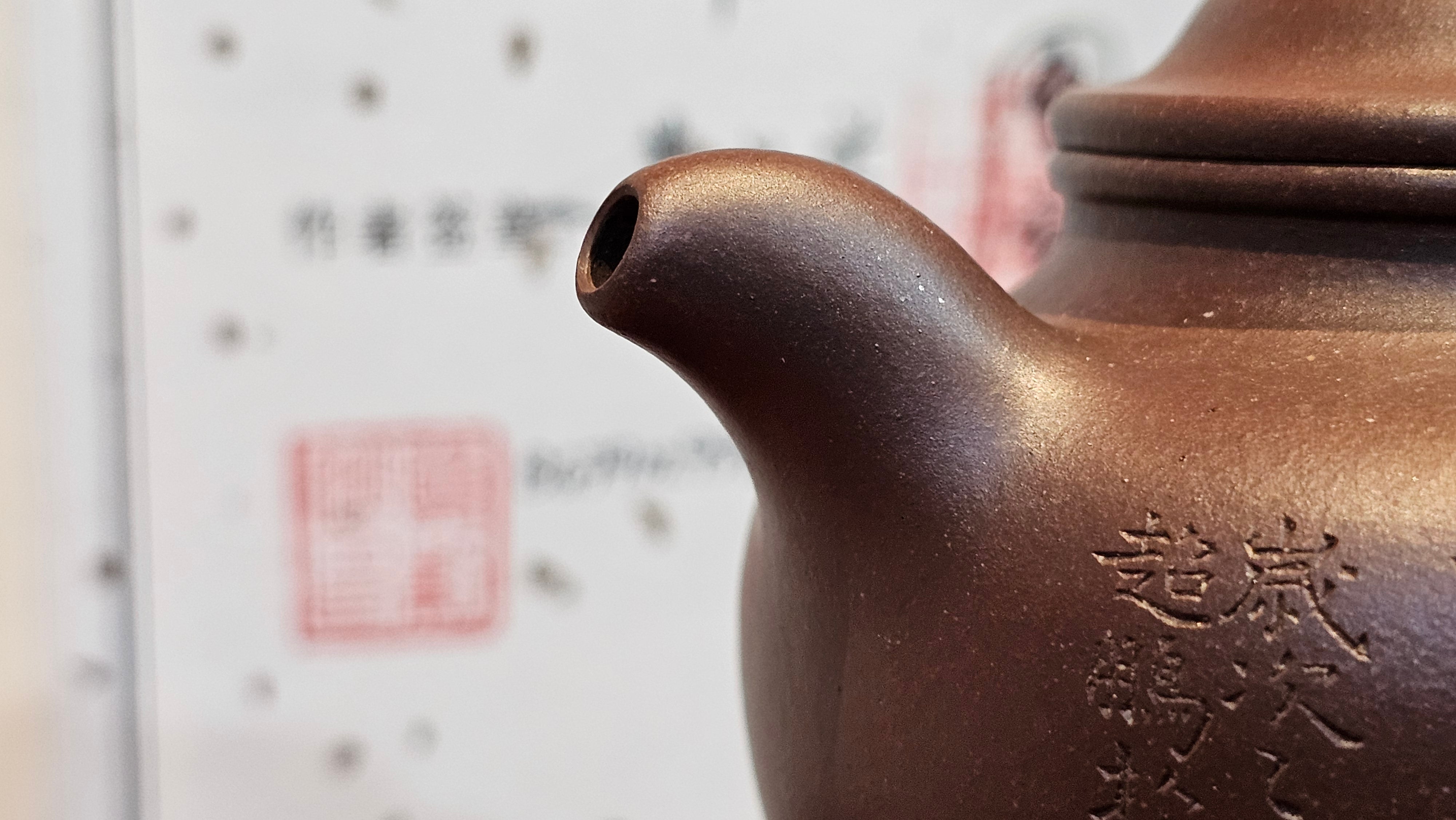 Commissioned ZiSha Work, 220.3ml, Lian Zi 莲子, by Senior Master Cao Lan Fang 曹兰芳, Engraving of Orchids 兰花刻绘 by Senior Master Artist Jiang Hui 蒋惠, Calligraphy Engraving specially by Master Wang Chao Peng 王超鹏~COMPLETED!and CONGRATULATIONS to Mr J.L., TX.