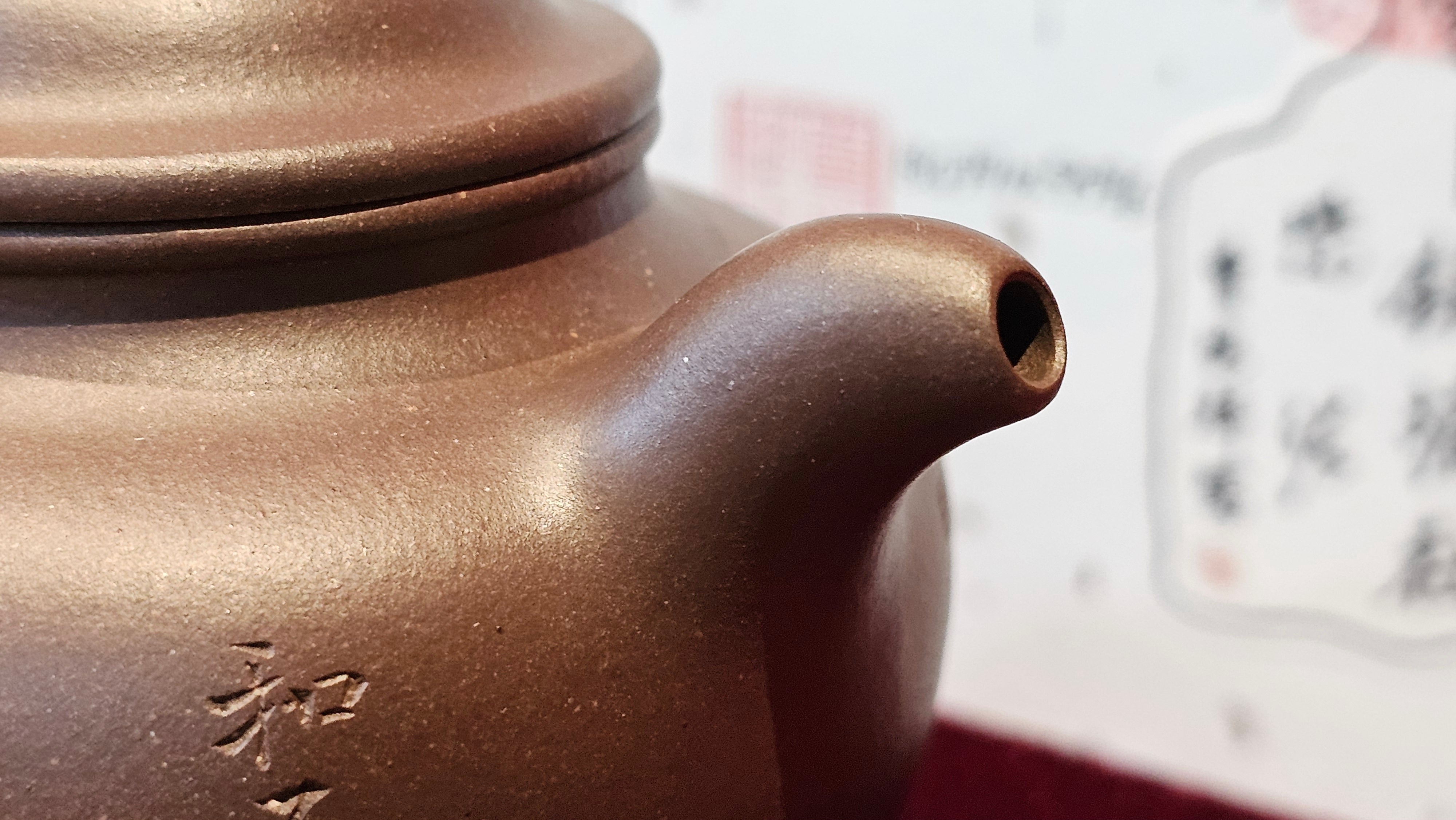 Commissioned ZiSha Work, 220.3ml, Lian Zi 莲子, by Senior Master Cao Lan Fang 曹兰芳, Engraving of Orchids 兰花刻绘 by Senior Master Artist Jiang Hui 蒋惠, Calligraphy Engraving specially by Master Wang Chao Peng 王超鹏~COMPLETED!and CONGRATULATIONS to Mr J.L., TX.