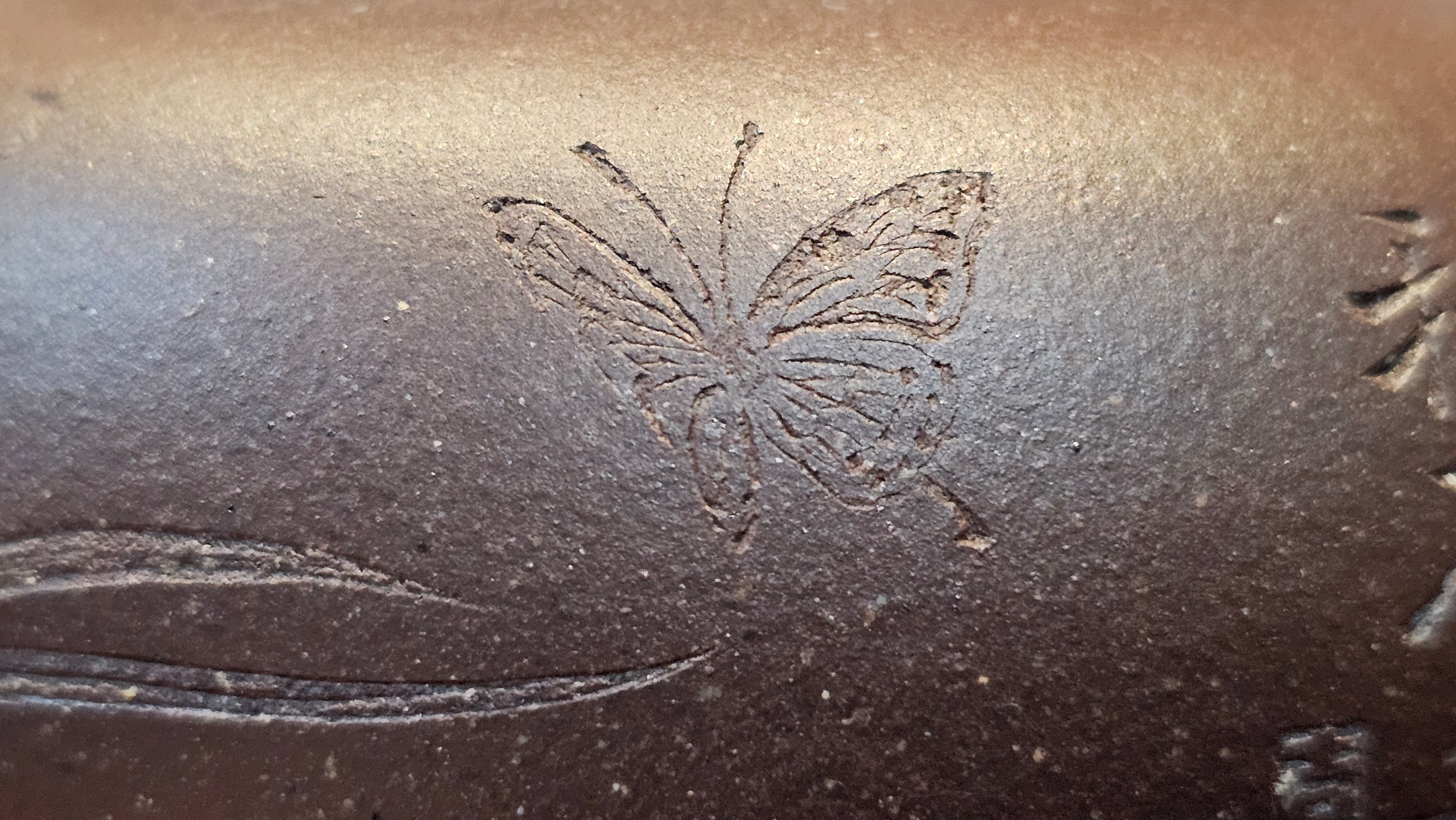 Commissioned ZiSha Work, 220.3ml, Lian Zi 莲子, by Senior Master Cao Lan Fang 曹兰芳, Engraving of Orchids 兰花刻绘 by Senior Master Artist Jiang Hui 蒋惠, Calligraphy Engraving specially by Master Wang Chao Peng 王超鹏~COMPLETED!and CONGRATULATIONS to Mr J.L., TX.