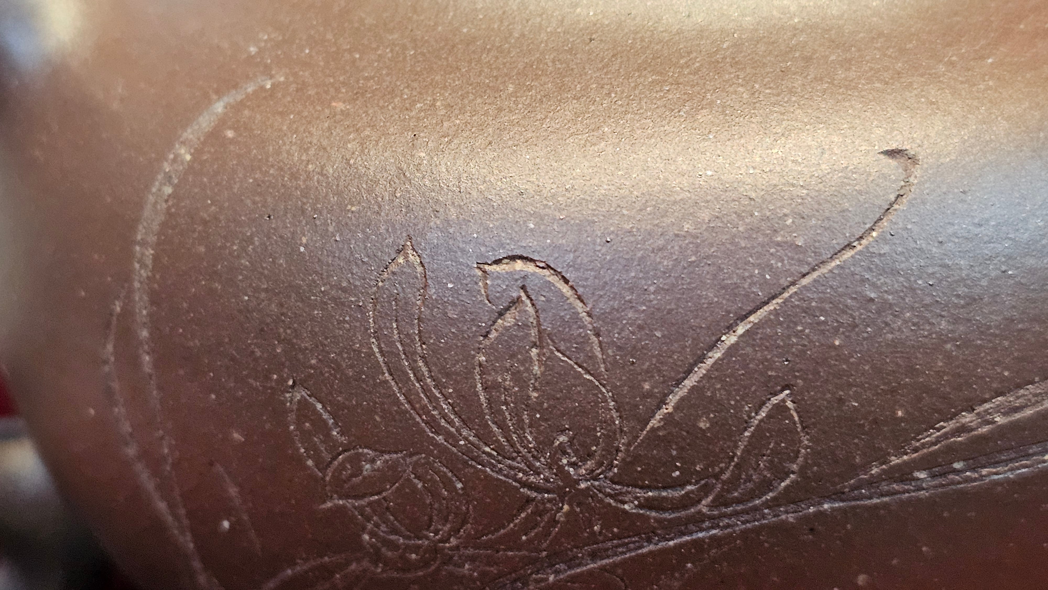 Commissioned ZiSha Work, 220.3ml, Lian Zi 莲子, by Senior Master Cao Lan Fang 曹兰芳, Engraving of Orchids 兰花刻绘 by Senior Master Artist Jiang Hui 蒋惠, Calligraphy Engraving specially by Master Wang Chao Peng 王超鹏~COMPLETED!and CONGRATULATIONS to Mr J.L., TX.