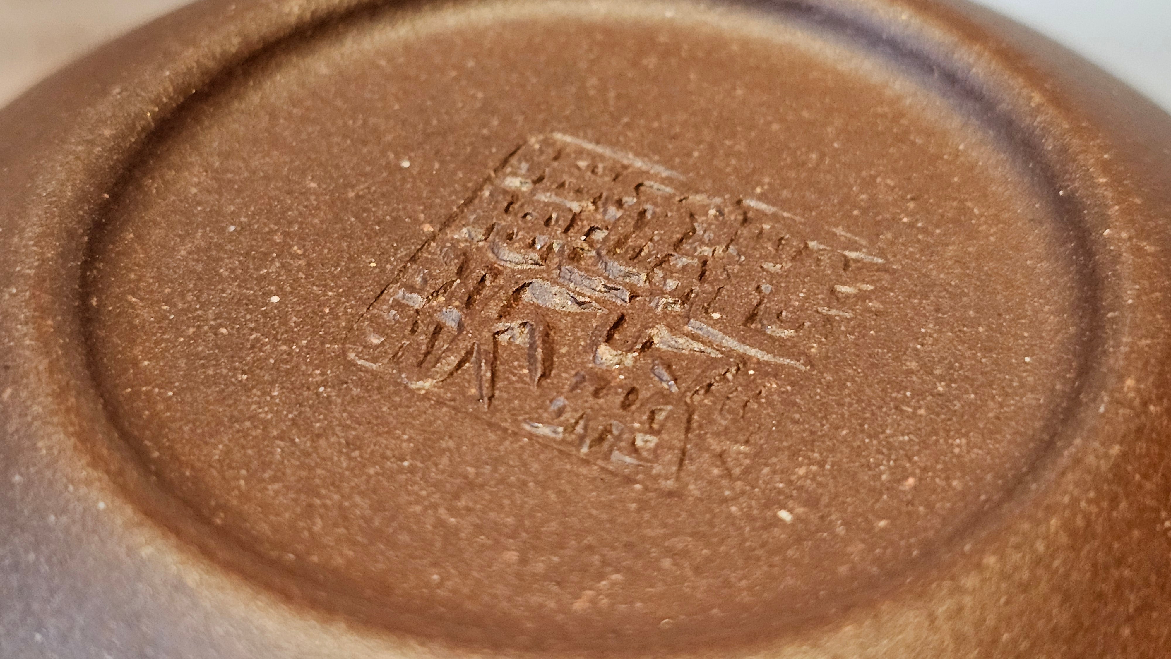 Commissioned ZiSha Work, 220.3ml, Lian Zi 莲子, by Senior Master Cao Lan Fang 曹兰芳, Engraving of Orchids 兰花刻绘 by Senior Master Artist Jiang Hui 蒋惠, Calligraphy Engraving specially by Master Wang Chao Peng 王超鹏~COMPLETED!and CONGRATULATIONS to Mr J.L., TX.