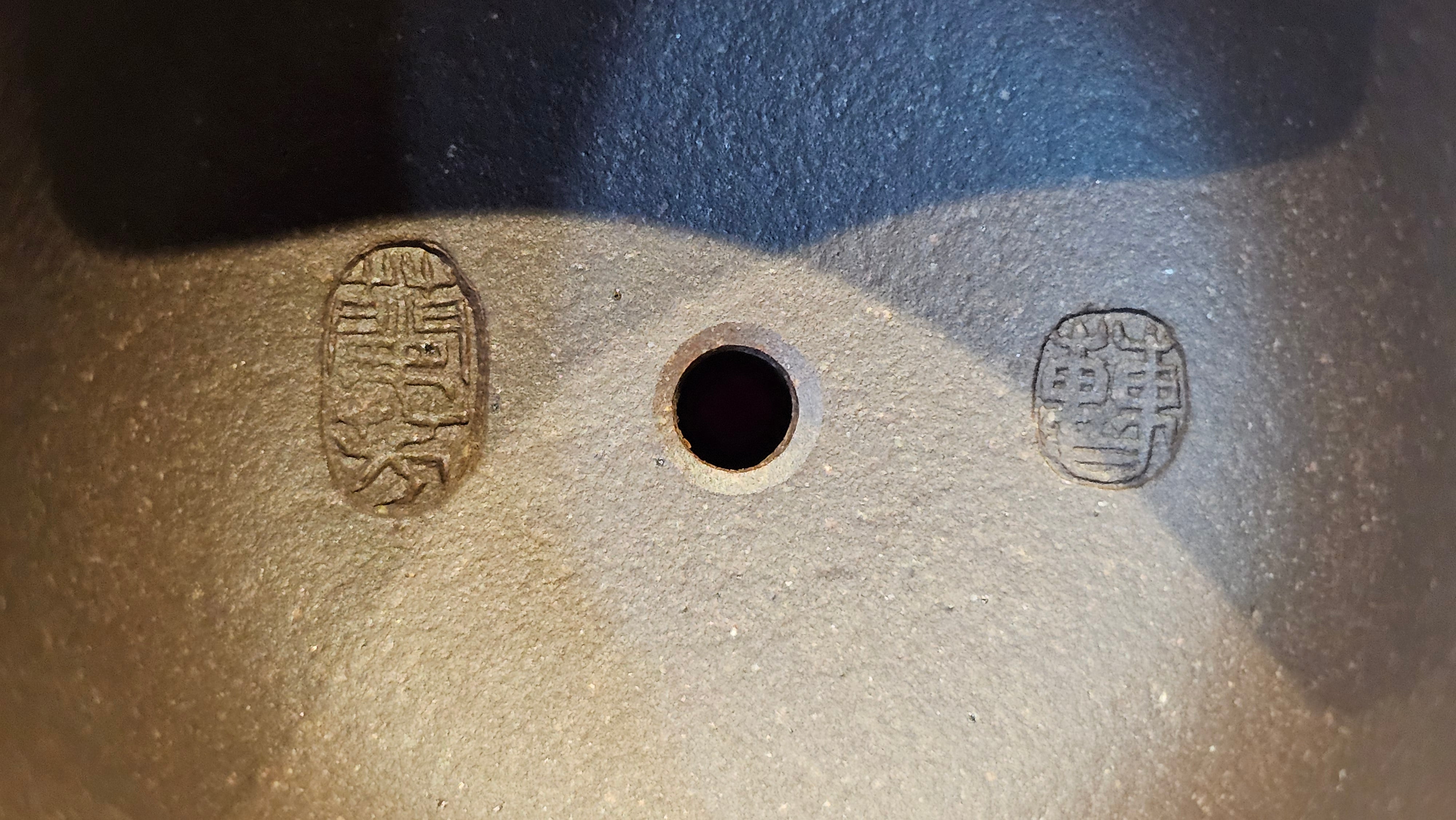 Commissioned ZiSha Work, 220.3ml, Lian Zi 莲子, by Senior Master Cao Lan Fang 曹兰芳, Engraving of Orchids 兰花刻绘 by Senior Master Artist Jiang Hui 蒋惠, Calligraphy Engraving specially by Master Wang Chao Peng 王超鹏~COMPLETED!and CONGRATULATIONS to Mr J.L., TX.