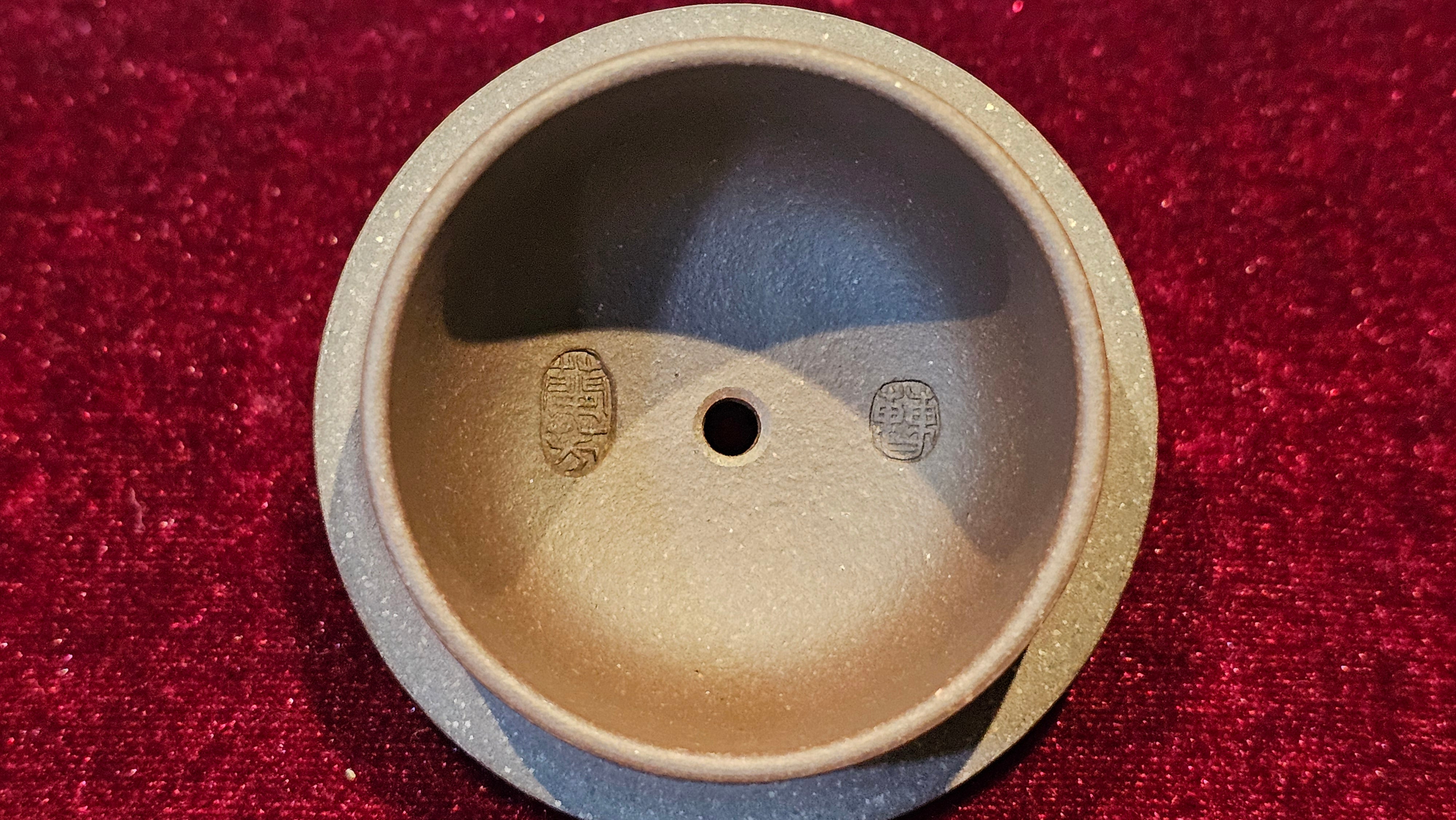 Commissioned ZiSha Work, 220.3ml, Lian Zi 莲子, by Senior Master Cao Lan Fang 曹兰芳, Engraving of Orchids 兰花刻绘 by Senior Master Artist Jiang Hui 蒋惠, Calligraphy Engraving specially by Master Wang Chao Peng 王超鹏~COMPLETED!and CONGRATULATIONS to Mr J.L., TX.