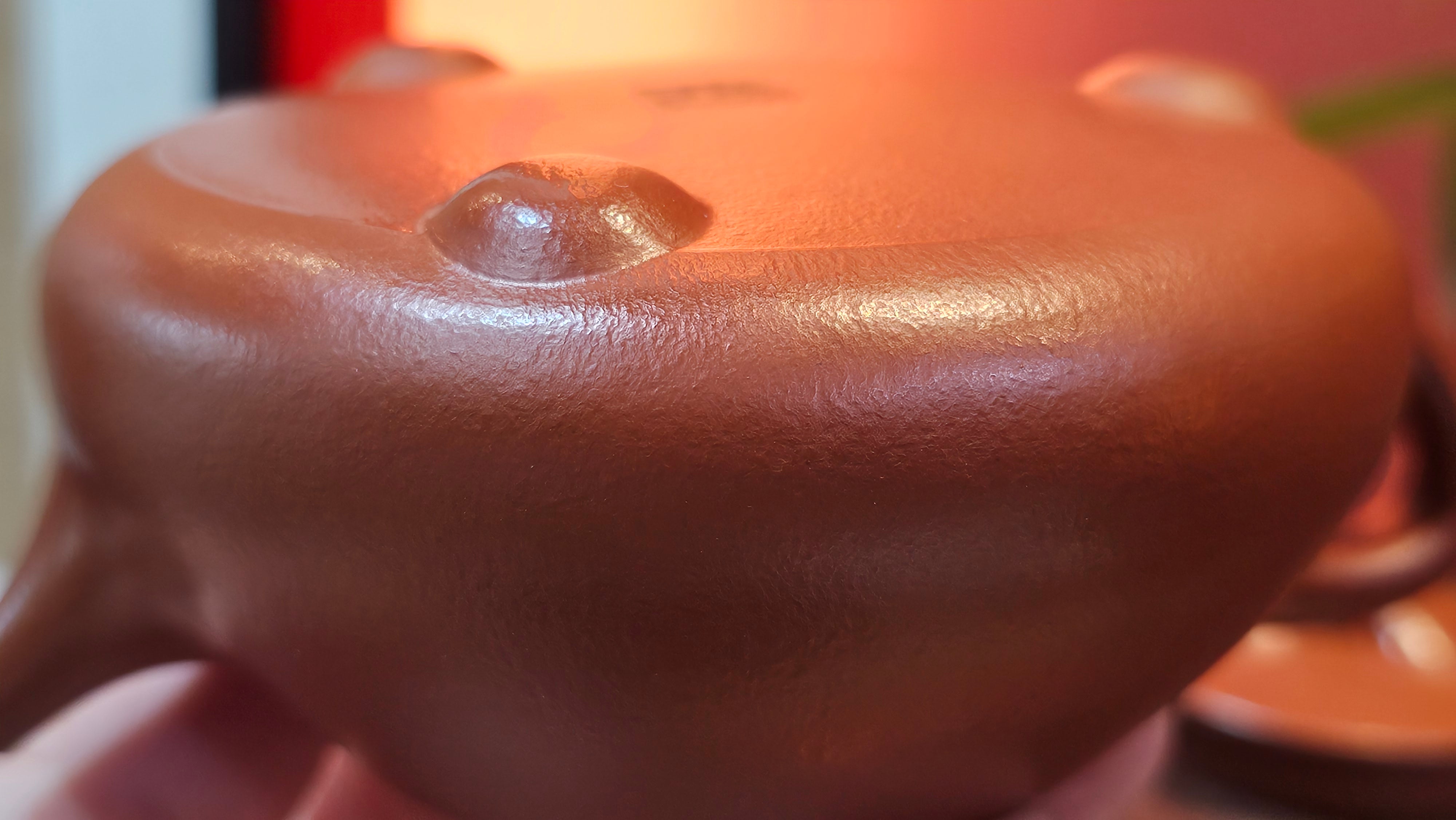 Jing Zhou Shi Piao 景舟石瓢, 243.3ml, Xiao Mei Yao Zhu Ni 小煤窑朱泥, by Craftsman Wang Xing 王兴 ~!Congratulations to Prof K.D.! 0749hrs 11th Sept 2025, San Jose, CA!