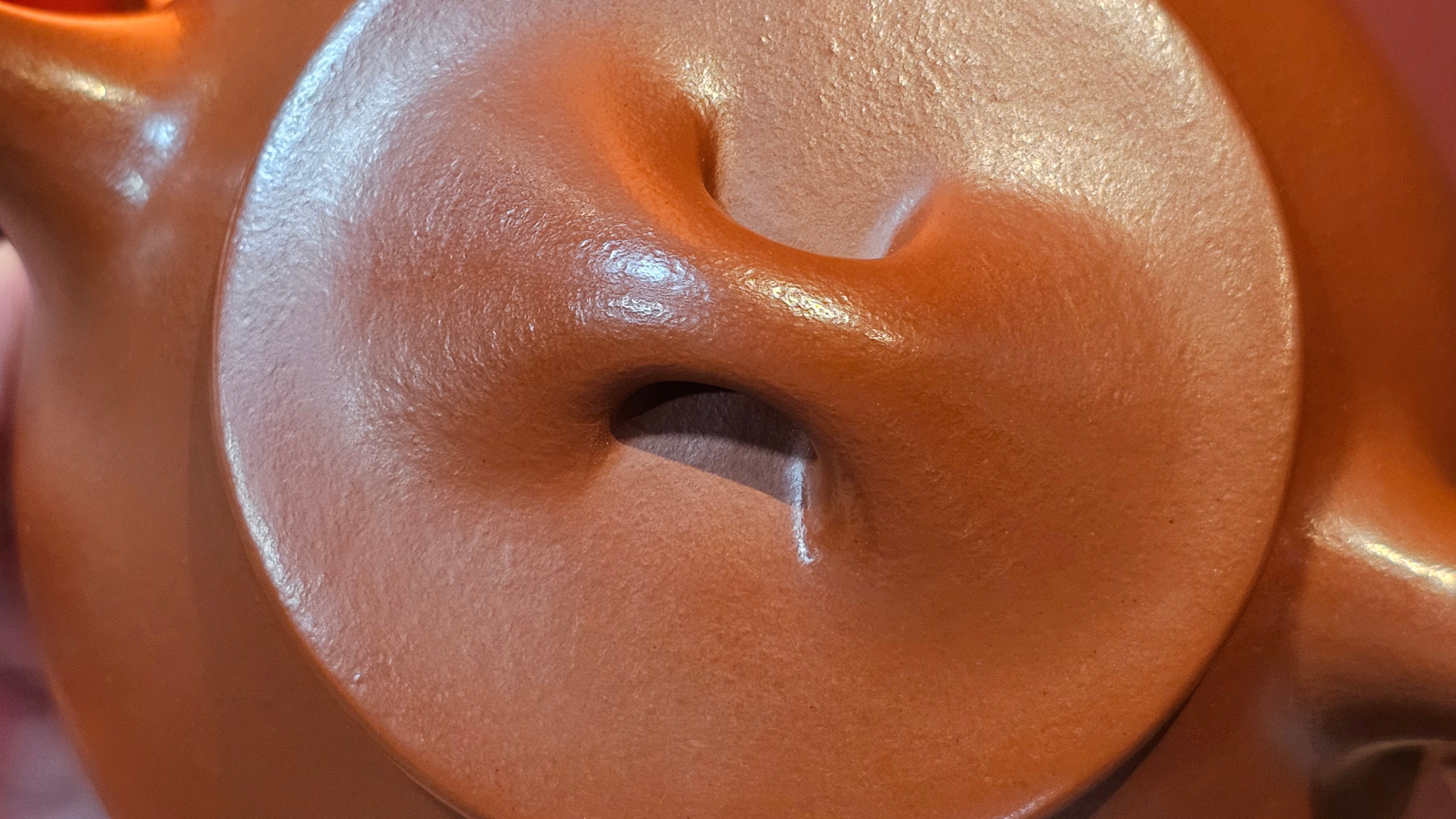 Jing Zhou Shi Piao 景舟石瓢, 243.3ml, Xiao Mei Yao Zhu Ni 小煤窑朱泥, by Craftsman Wang Xing 王兴 ~!Congratulations to Prof K.D.! 0749hrs 11th Sept 2025, San Jose, CA!