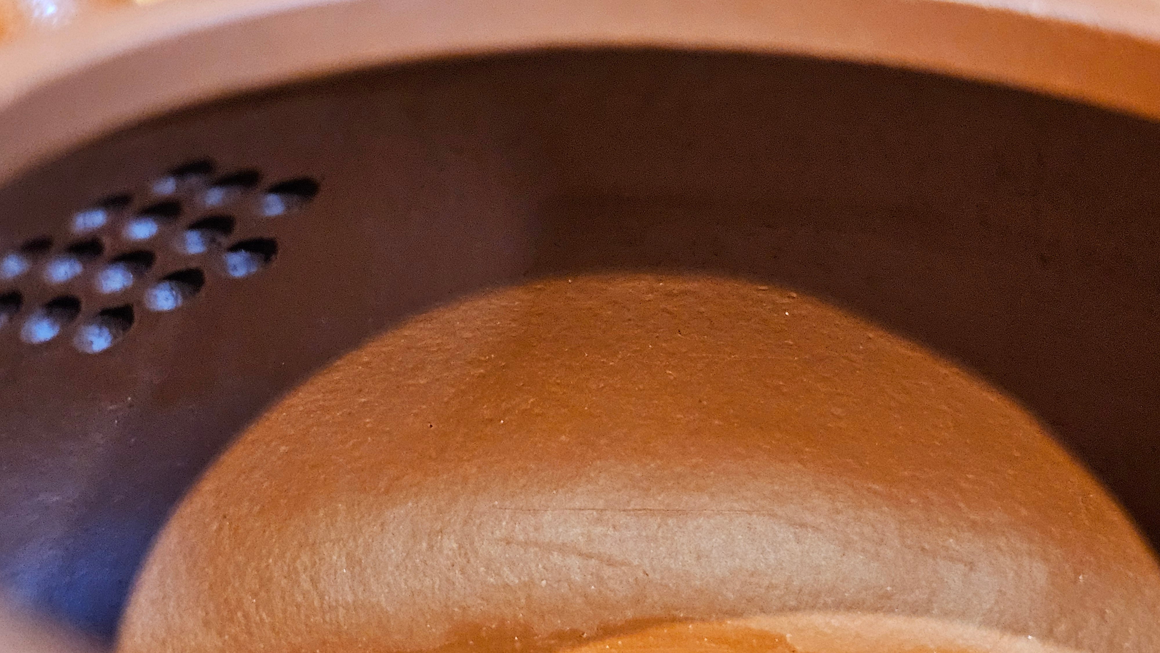 Jing Zhou Shi Piao 景舟石瓢, 243.3ml, Xiao Mei Yao Zhu Ni 小煤窑朱泥, by Craftsman Wang Xing 王兴 ~!Congratulations to Prof K.D.! 0749hrs 11th Sept 2025, San Jose, CA!