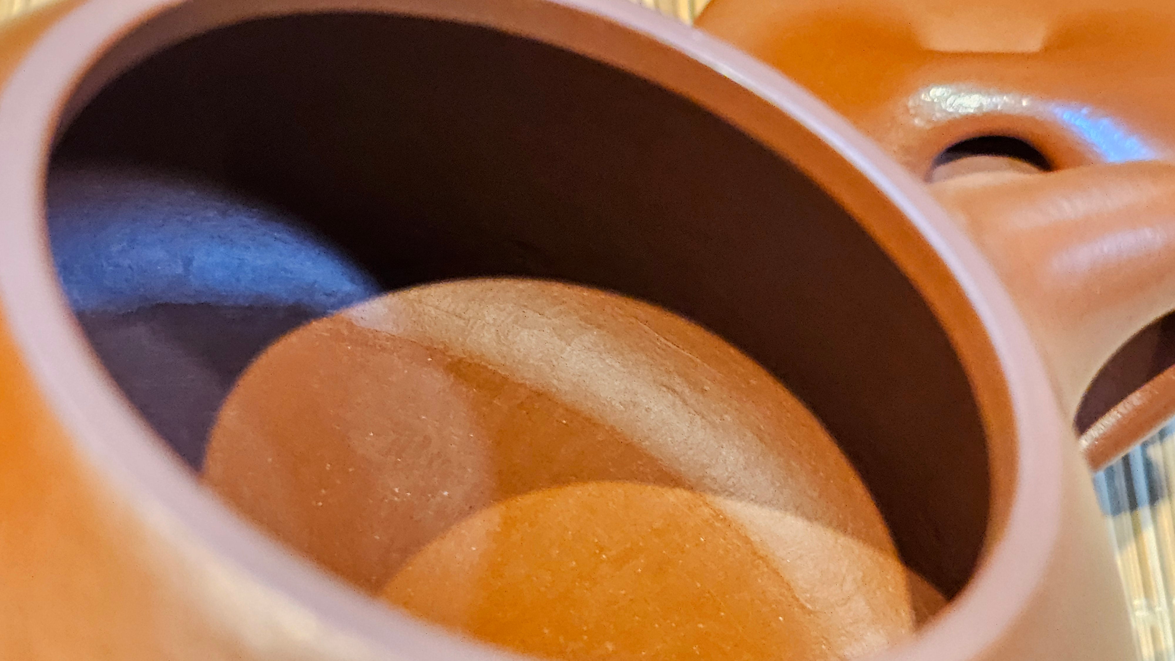 Jing Zhou Shi Piao 景舟石瓢, 243.3ml, Xiao Mei Yao Zhu Ni 小煤窑朱泥, by Craftsman Wang Xing 王兴 ~!Congratulations to Prof K.D.! 0749hrs 11th Sept 2025, San Jose, CA!