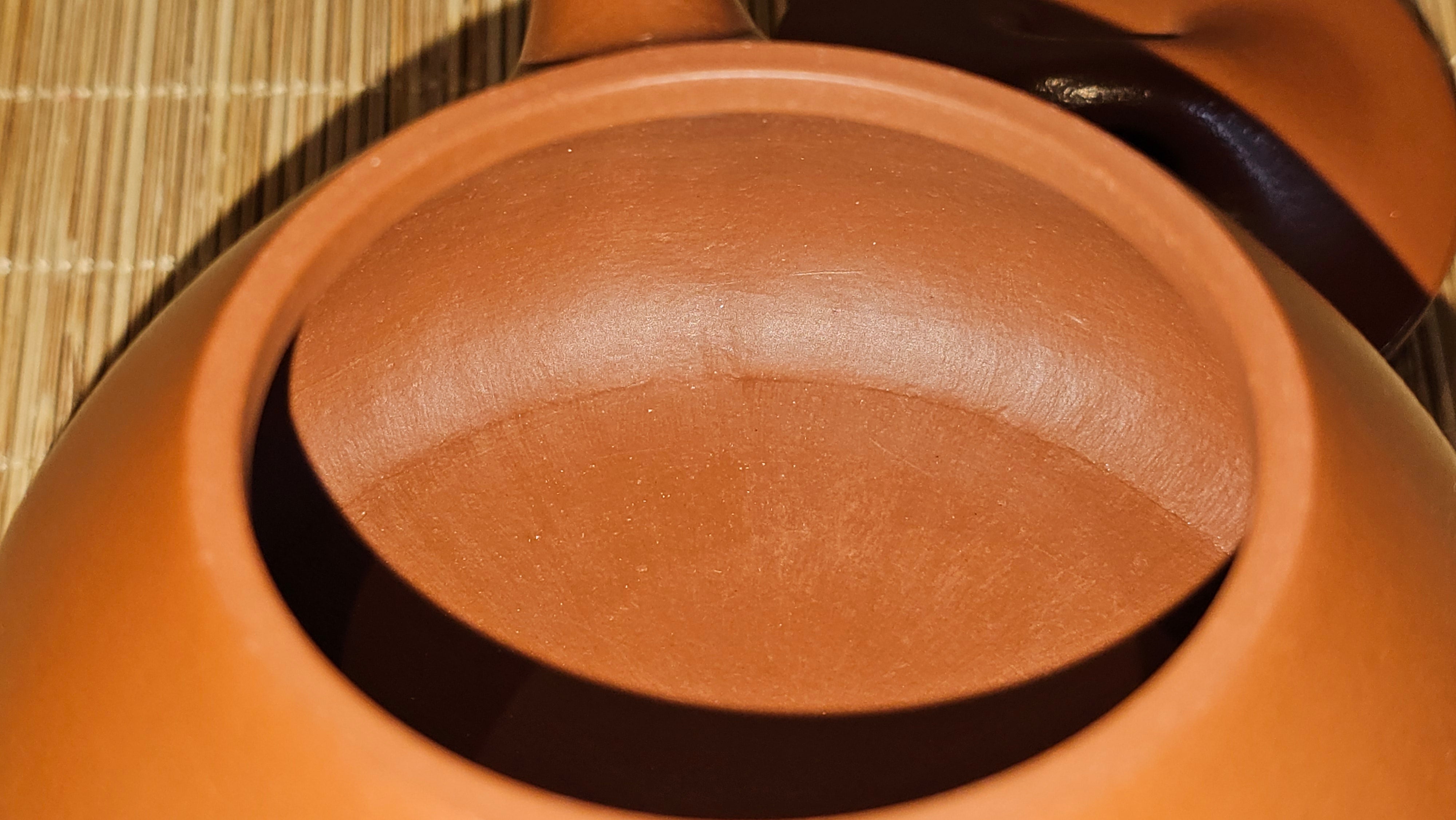 Jing Zhou Shi Piao 景舟石瓢, 243.3ml, Xiao Mei Yao Zhu Ni 小煤窑朱泥, by Craftsman Wang Xing 王兴 ~!Congratulations to Prof K.D.! 0749hrs 11th Sept 2025, San Jose, CA!