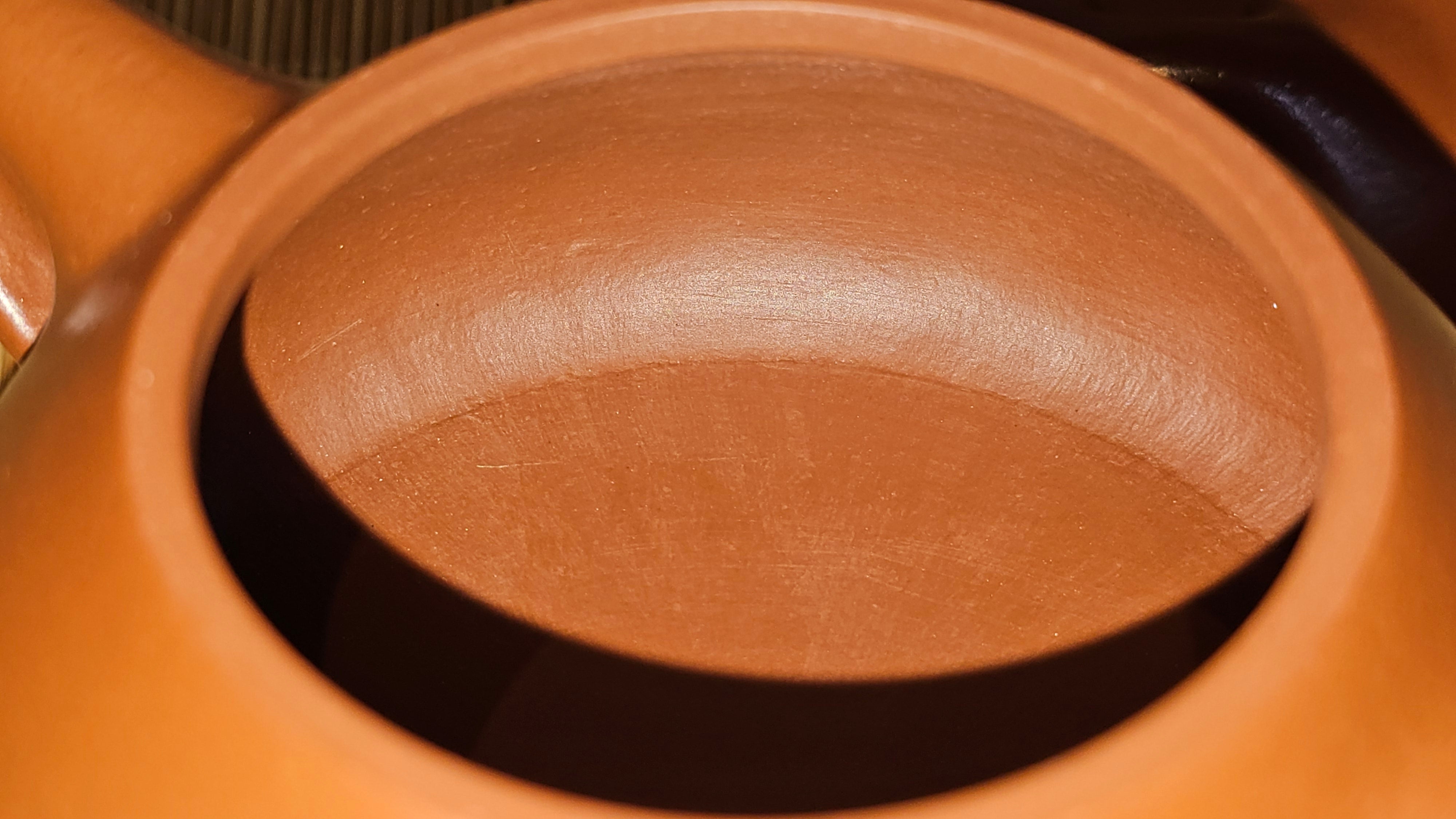 Jing Zhou Shi Piao 景舟石瓢, 243.3ml, Xiao Mei Yao Zhu Ni 小煤窑朱泥, by Craftsman Wang Xing 王兴 ~!Congratulations to Prof K.D.! 0749hrs 11th Sept 2025, San Jose, CA!