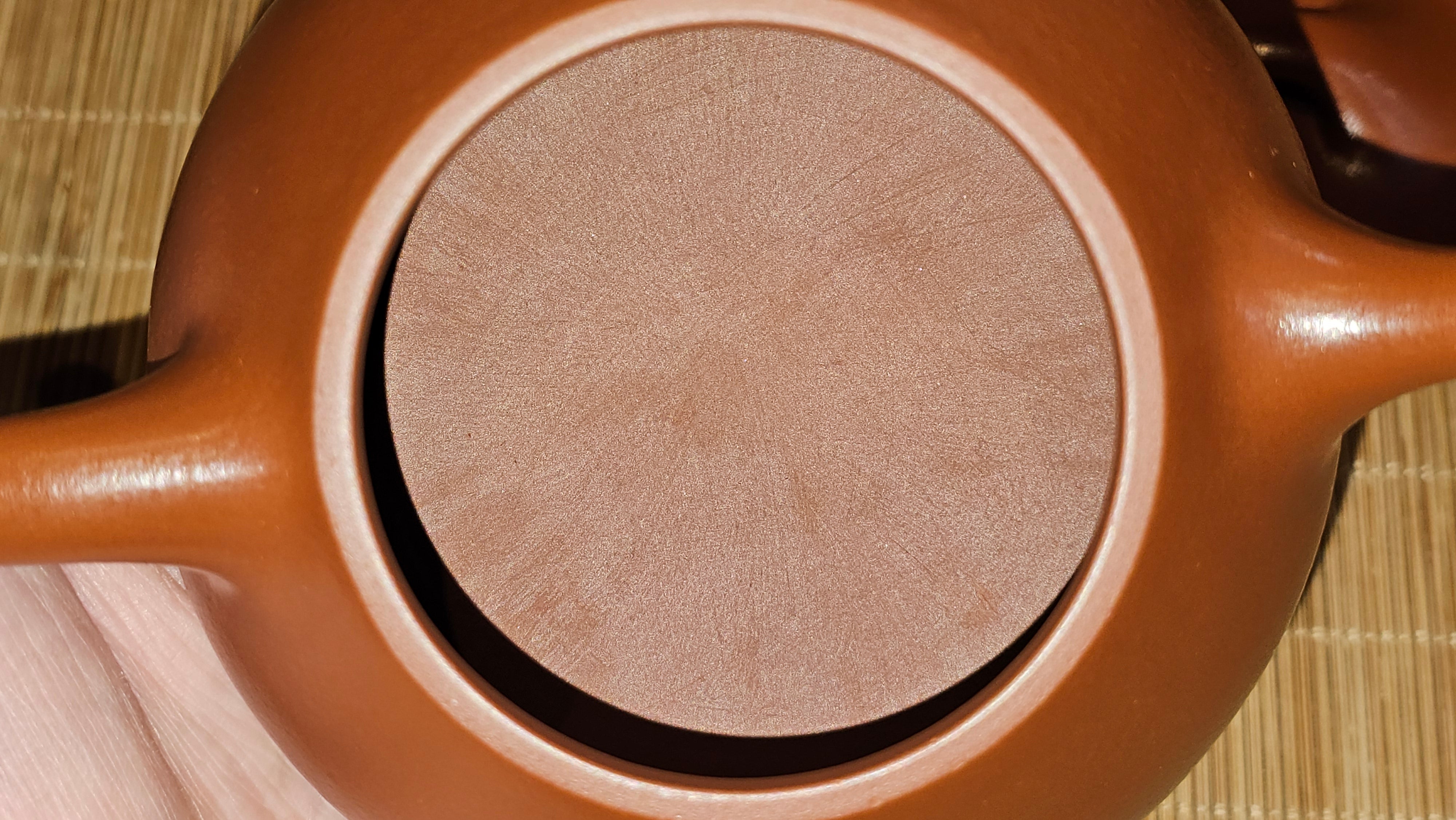 Jing Zhou Shi Piao 景舟石瓢, 243.3ml, Xiao Mei Yao Zhu Ni 小煤窑朱泥, by Craftsman Wang Xing 王兴 ~!Congratulations to Prof K.D.! 0749hrs 11th Sept 2025, San Jose, CA!