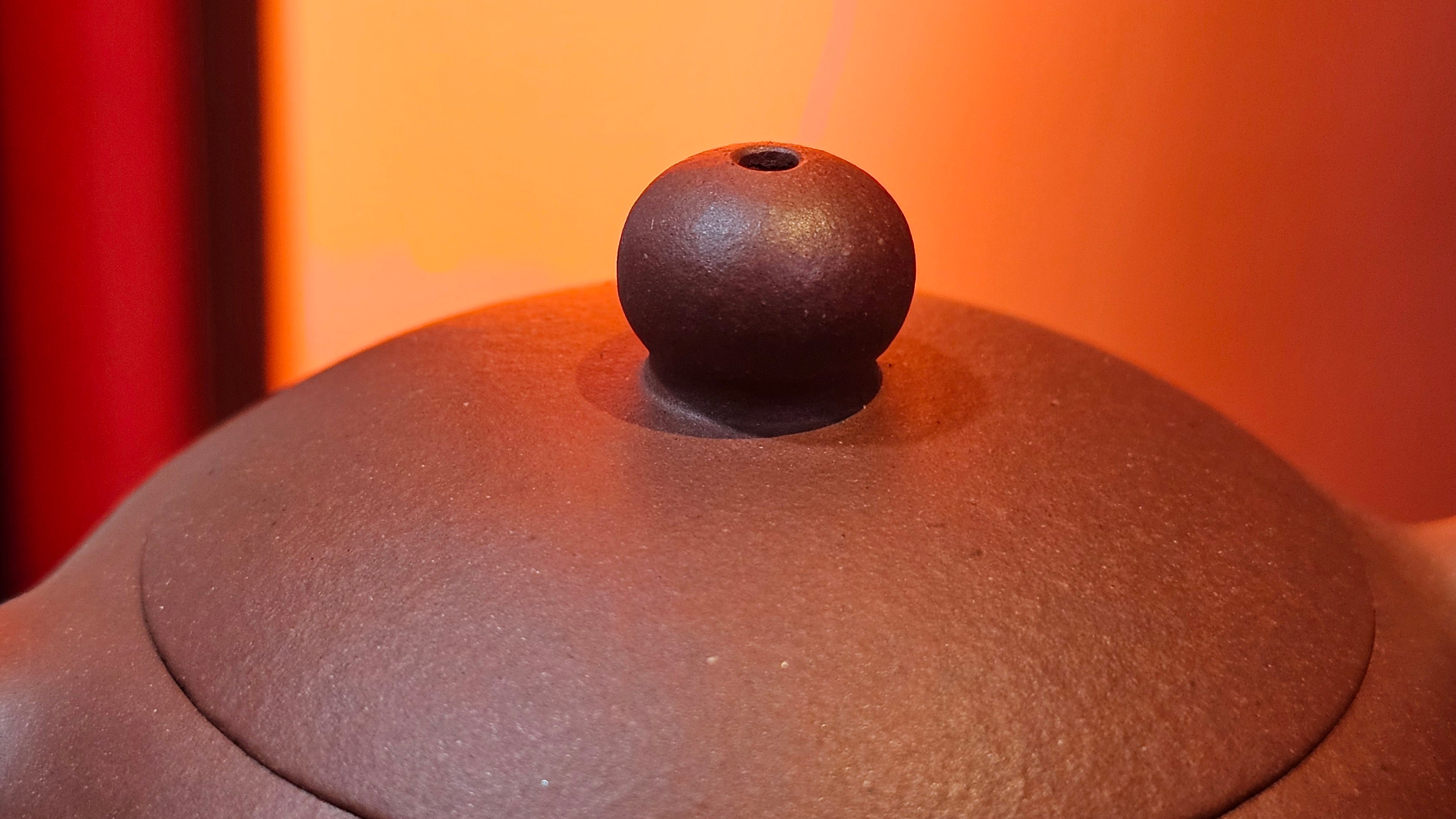 Xi Shi 西施, 146.9ml, Di Cao Qing Zi Ni 底槽青紫泥, by Craftsman Gu Xiao Ming 顾小明 ~!Congratulations to Mr A.A., 0617hrs!5th Oct 2025, Port Franks! Canada🇨🇦!