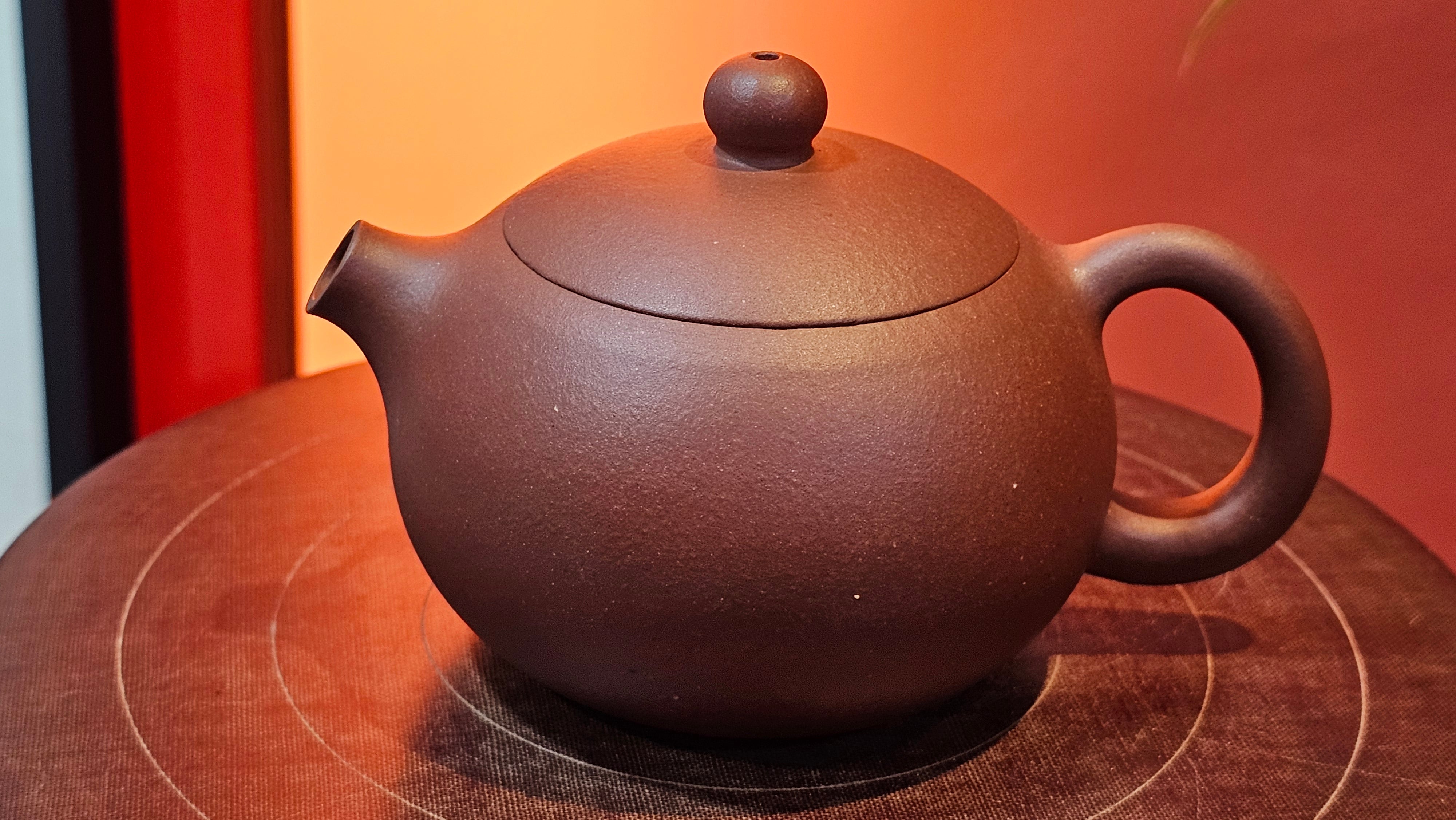 Xi Shi 西施, 146.9ml, Di Cao Qing Zi Ni 底槽青紫泥, by Craftsman Gu Xiao Ming 顾小明 ~!Congratulations to Mr A.A., 0617hrs!5th Oct 2025, Port Franks! Canada🇨🇦!