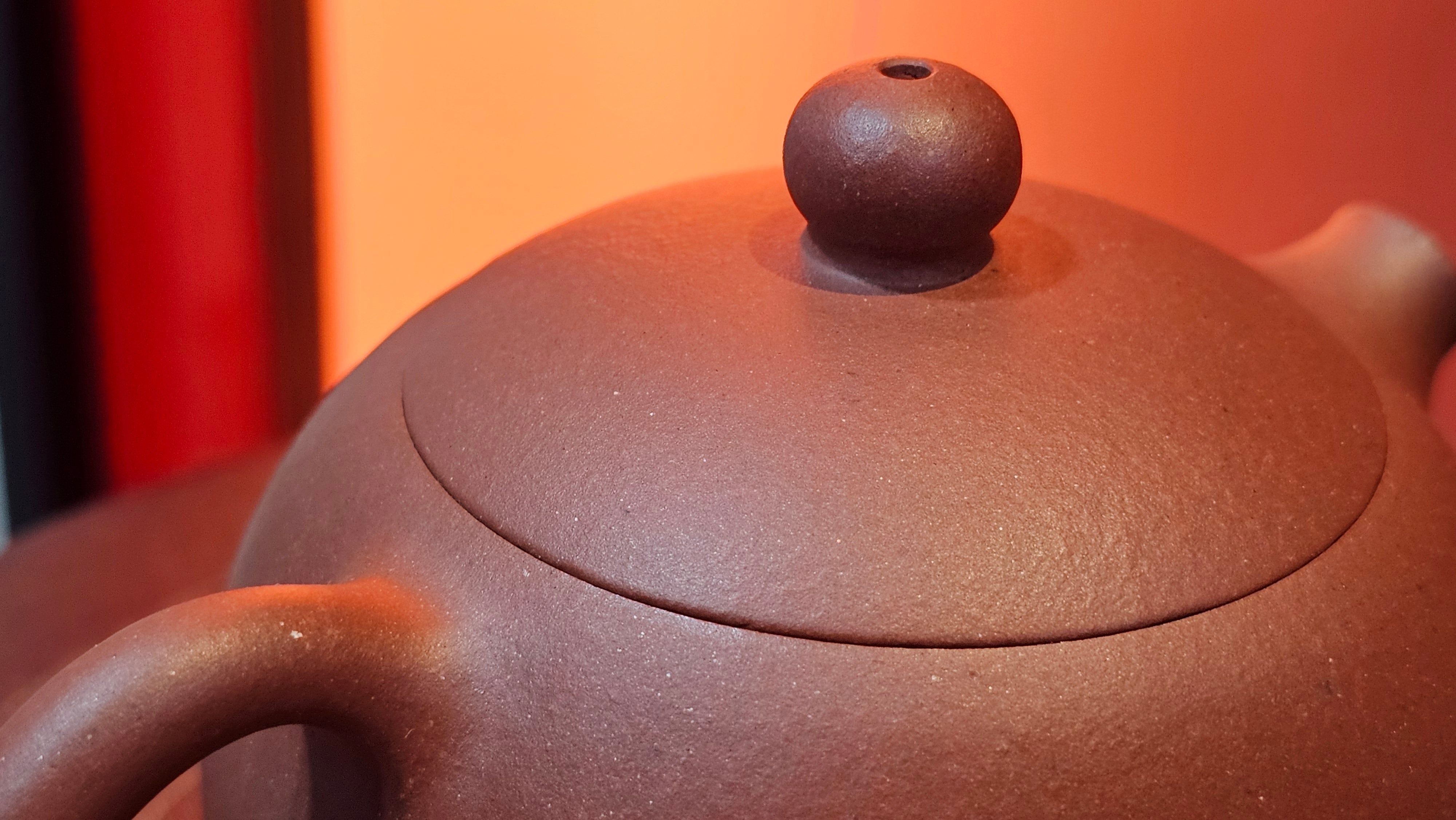 Xi Shi 西施, 146.9ml, Di Cao Qing Zi Ni 底槽青紫泥, by Craftsman Gu Xiao Ming 顾小明 ~!Congratulations to Mr A.A., 0617hrs!5th Oct 2025, Port Franks! Canada🇨🇦!