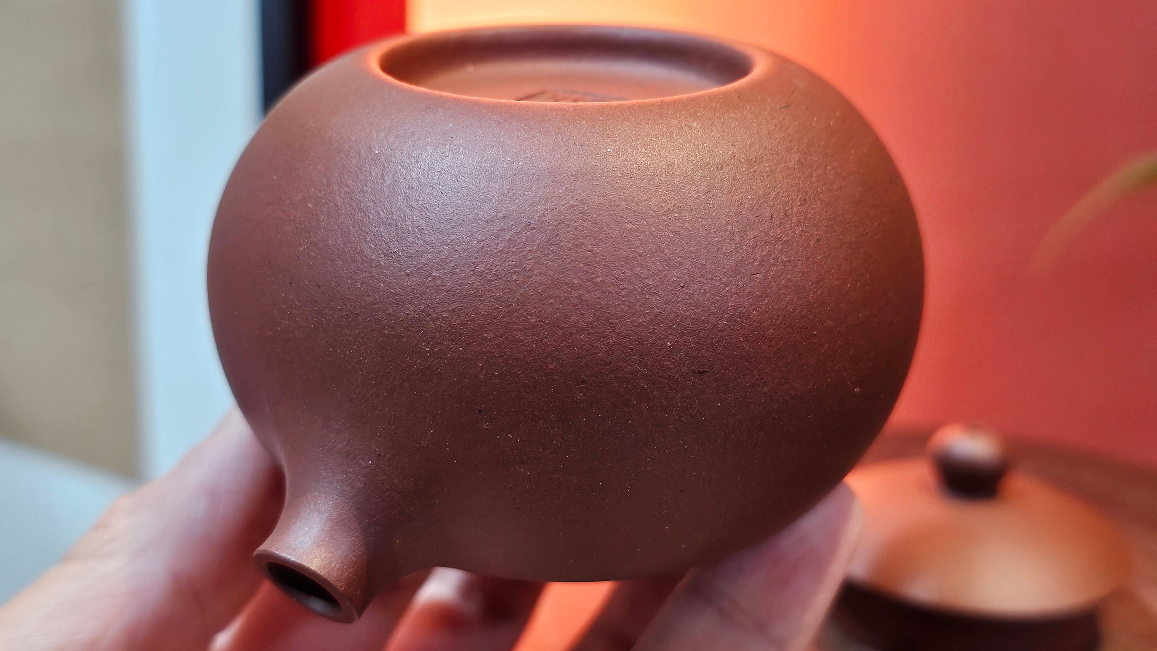 Xi Shi 西施, 146.9ml, Di Cao Qing Zi Ni 底槽青紫泥, by Craftsman Gu Xiao Ming 顾小明 ~!Congratulations to Mr A.A., 0617hrs!5th Oct 2025, Port Franks! Canada🇨🇦!